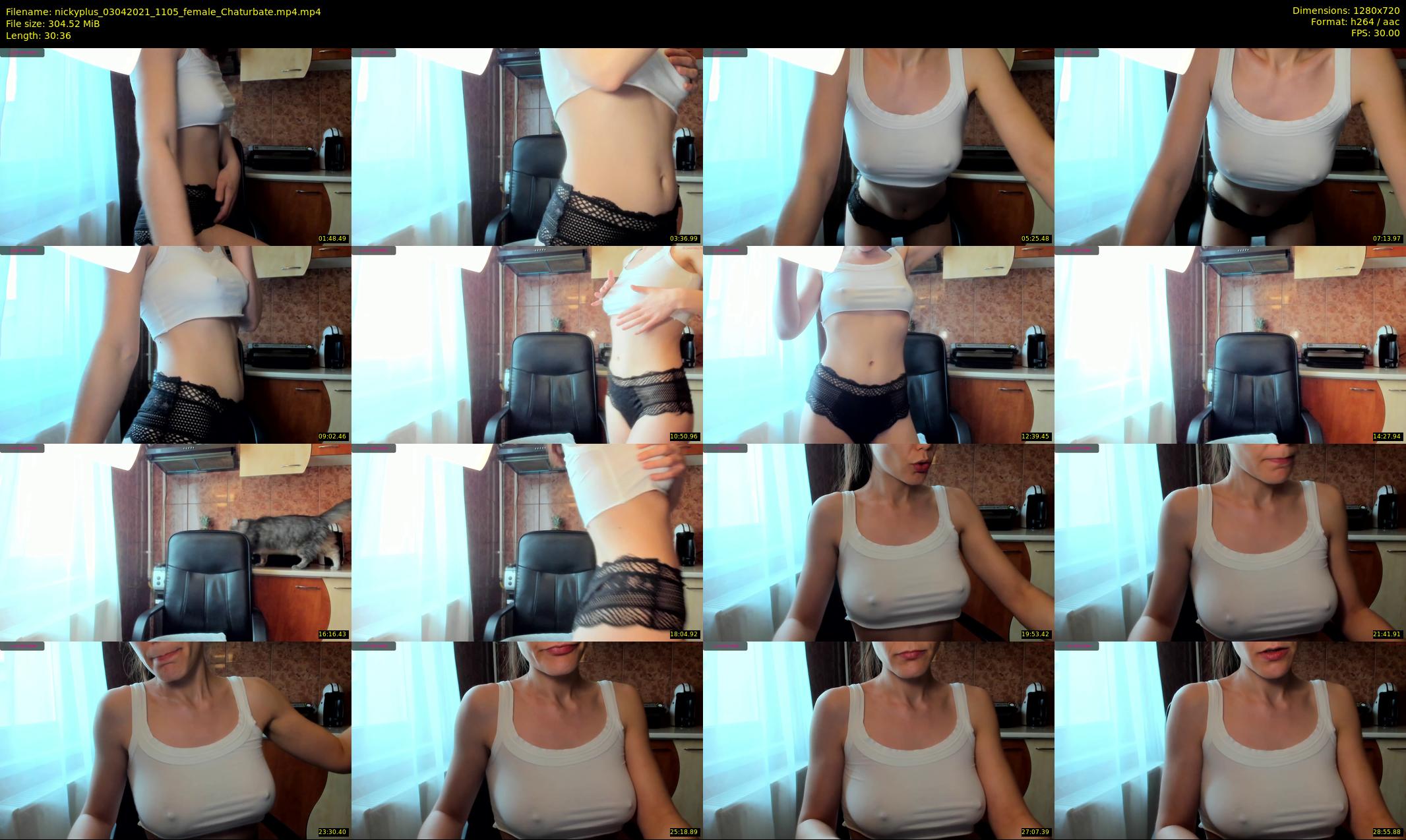 nickyplus — 31 minute Chaturbate couple cam show recording, 720p, Apr 3, 2021