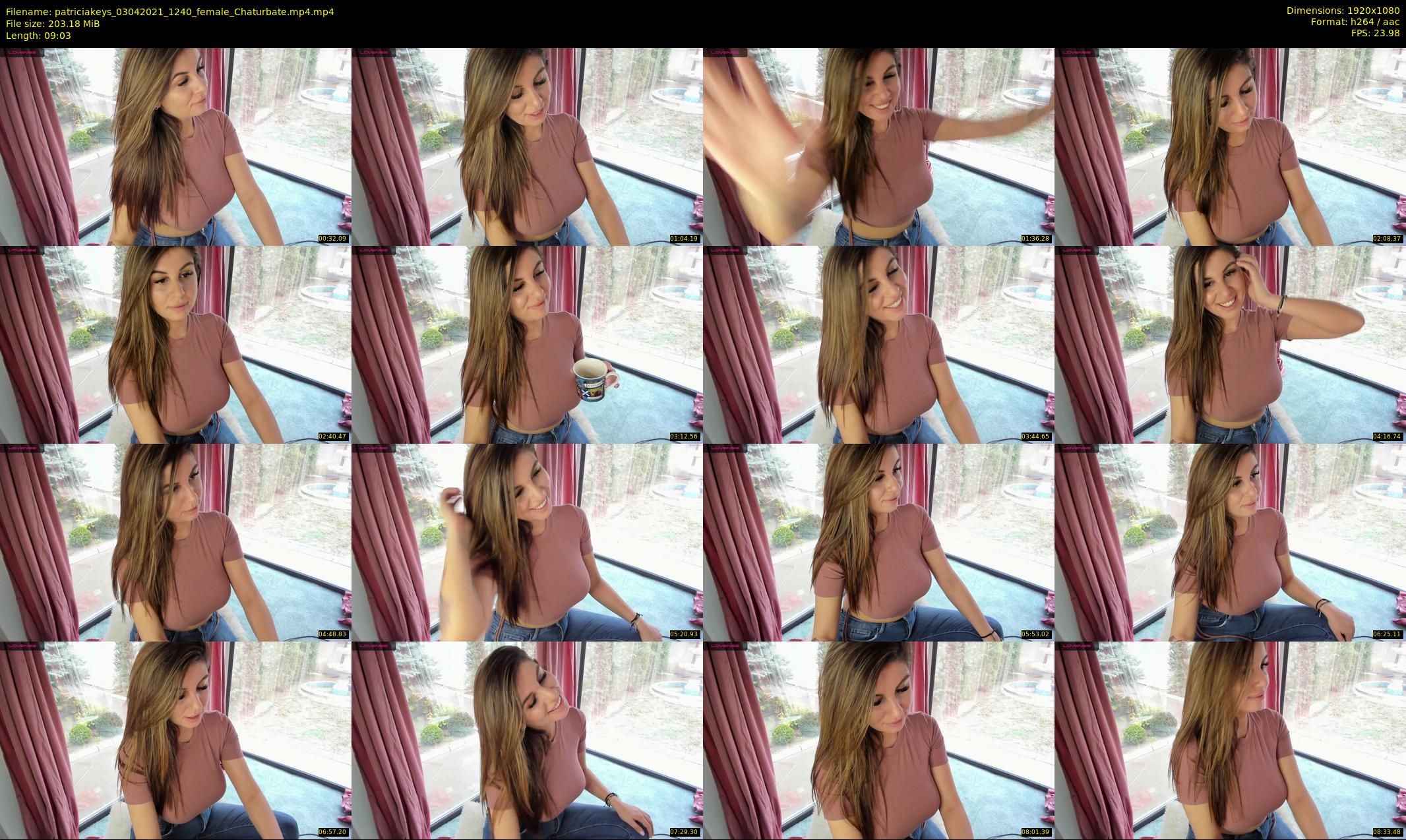patriciakeys — 10 minute Chaturbate female cam show recording, 1080p, Apr 3, 2021