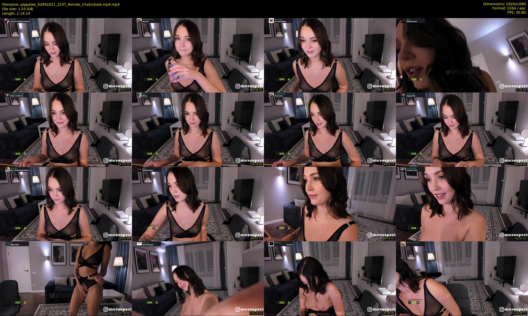 pippalee — 75 minute Chaturbate female cam show recording, 1080p, Apr 3, 2021