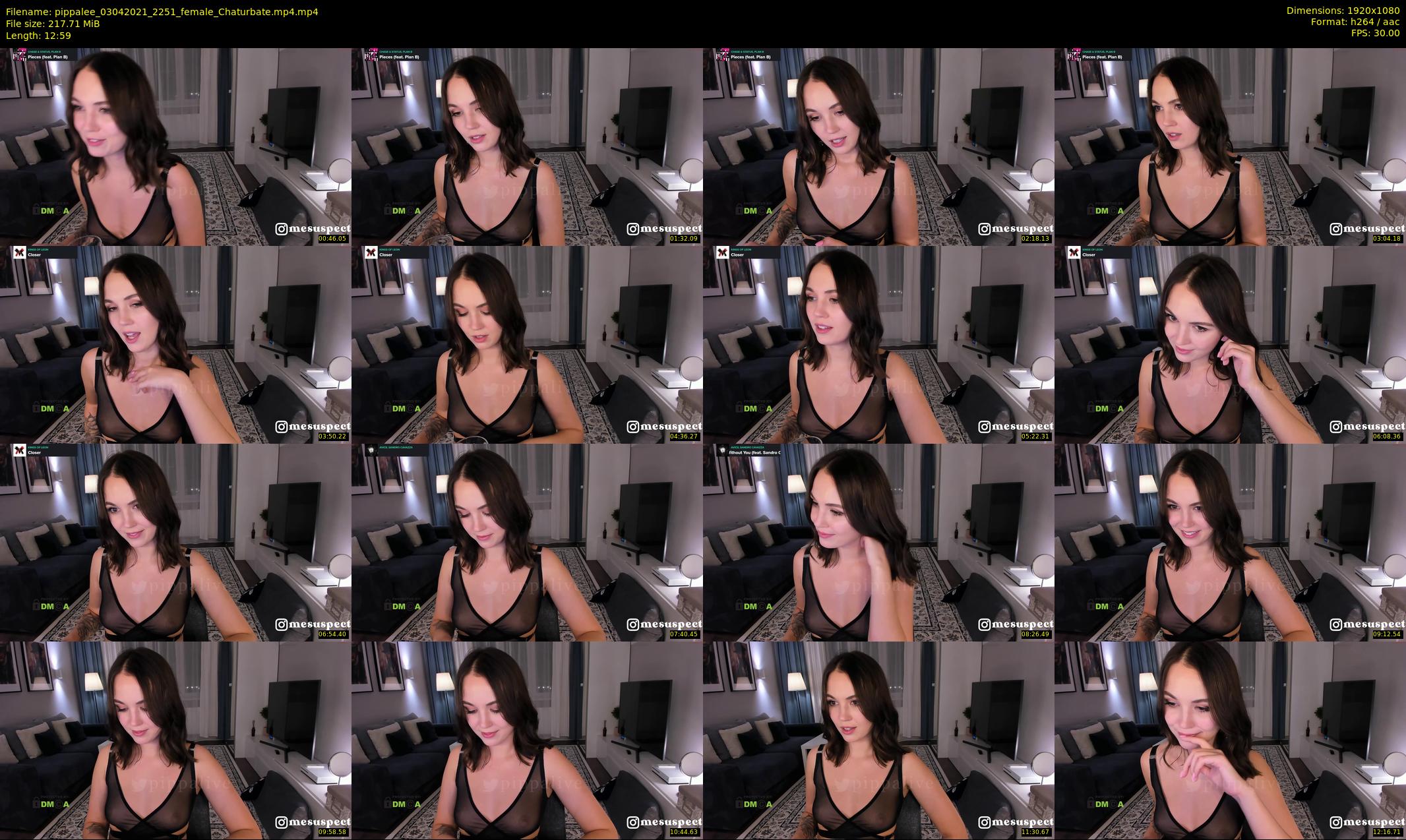 pippalee — 13 minute Chaturbate female cam show recording, 1080p, Apr 3, 2021