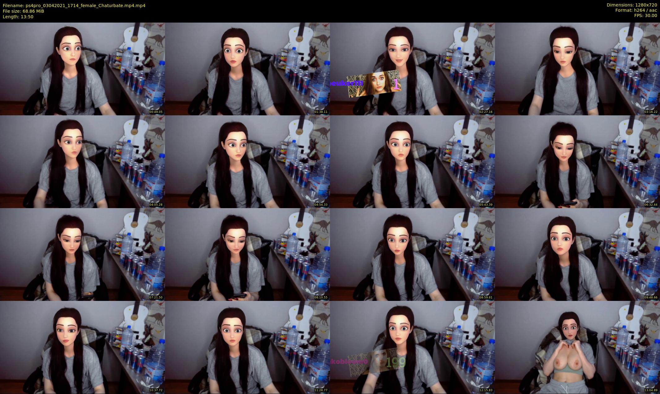 ps4pro — 14 minute Chaturbate female cam show recording, 720p, Apr 3, 2021