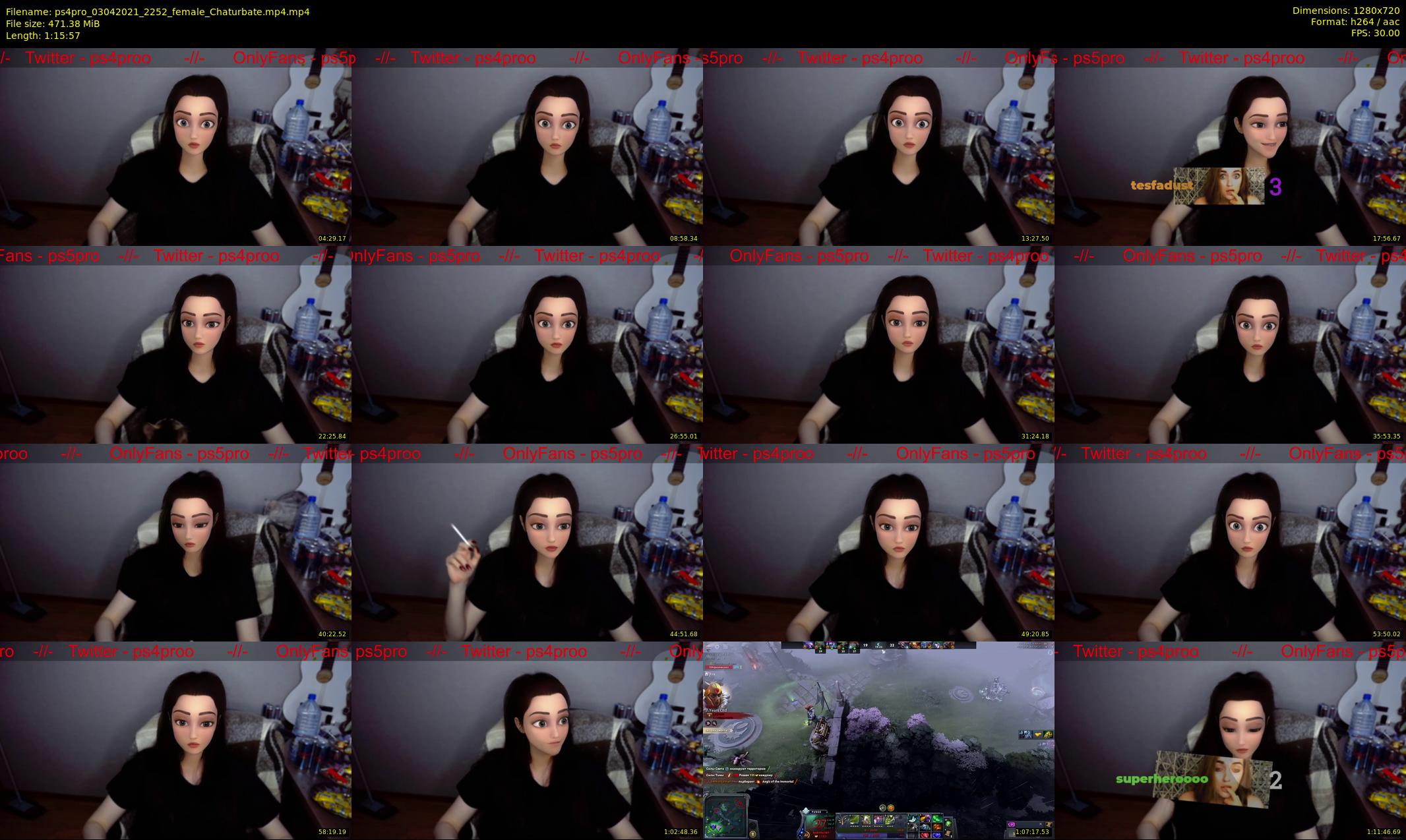 ps4pro — 76 minute Chaturbate female cam show recording, 720p, Apr 3, 2021