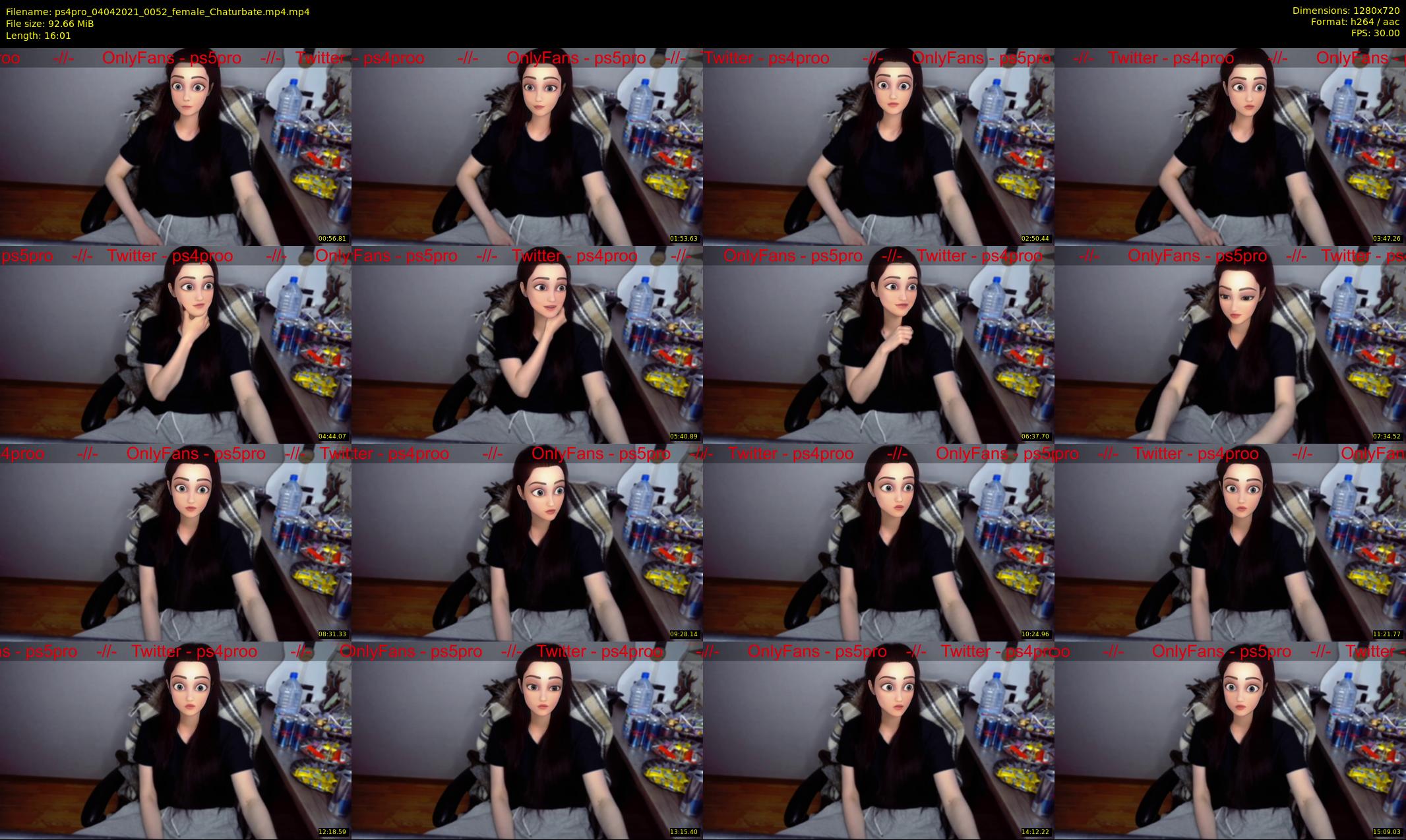 ps4pro — 17 minute Chaturbate female cam show recording, 720p, Apr 4, 2021
