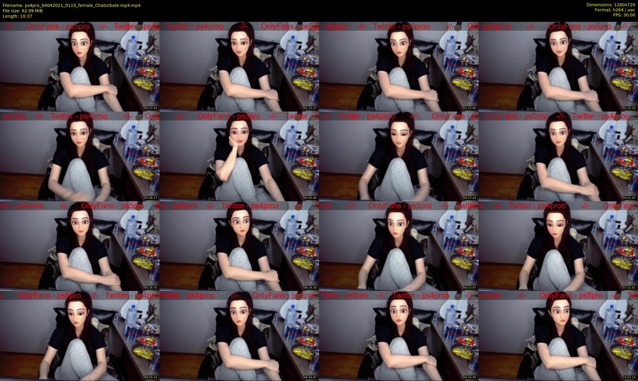 ps4pro — 11 minute Chaturbate female cam show recording, 720p, Apr 4, 2021