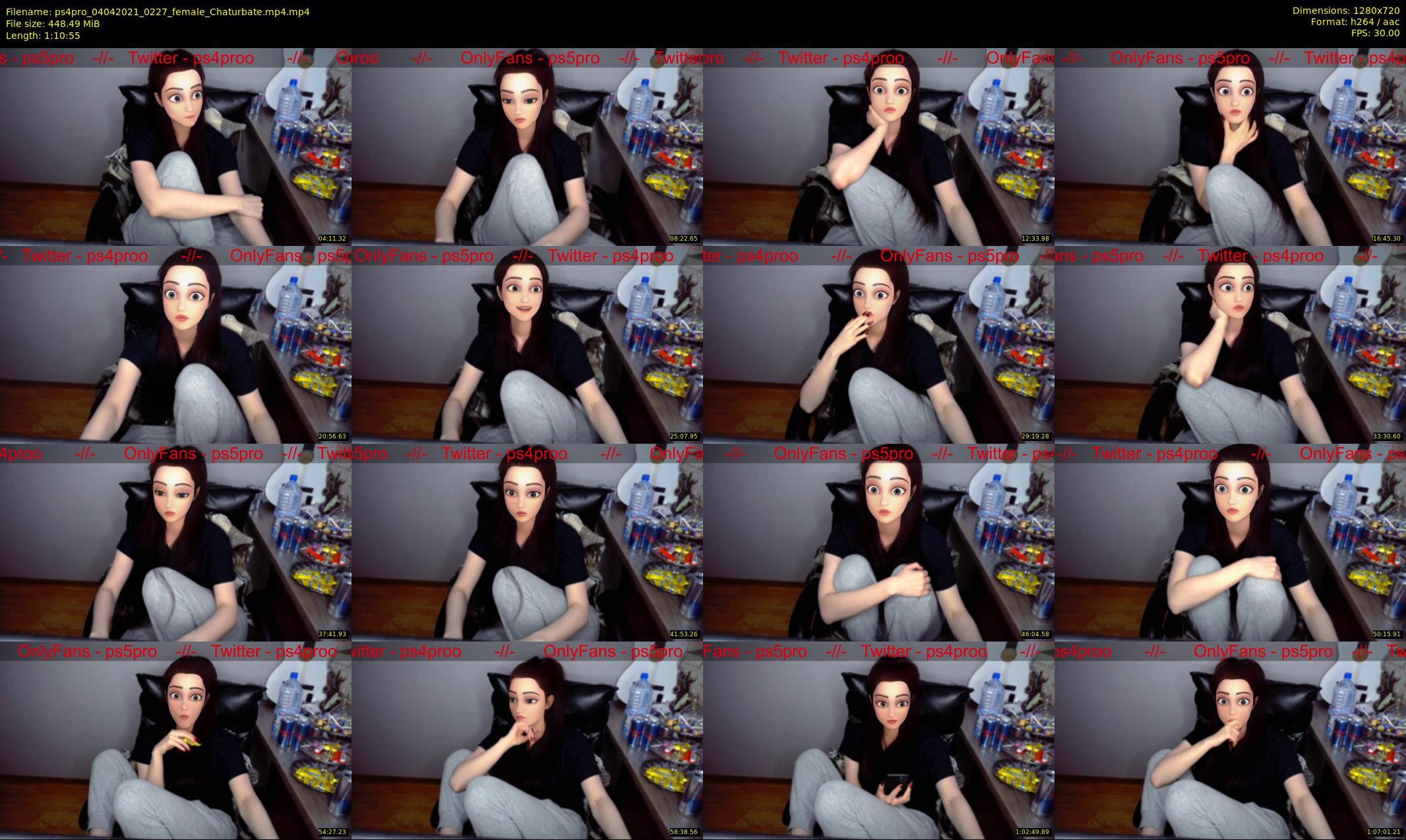 ps4pro — 71 minute Chaturbate female cam show recording, 720p, Apr 4, 2021