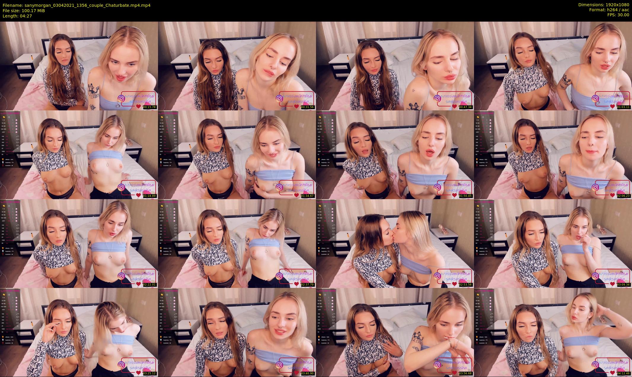 sanymorgan — 5 minute Chaturbate couple cam show recording, 1080p, Apr 3, 2021