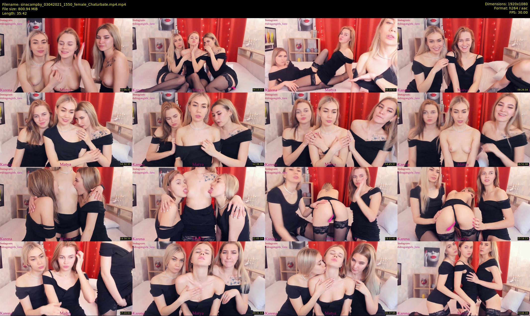 sinacampby — 36 minute Chaturbate couple cam show recording, 1080p, Apr 3, 2021