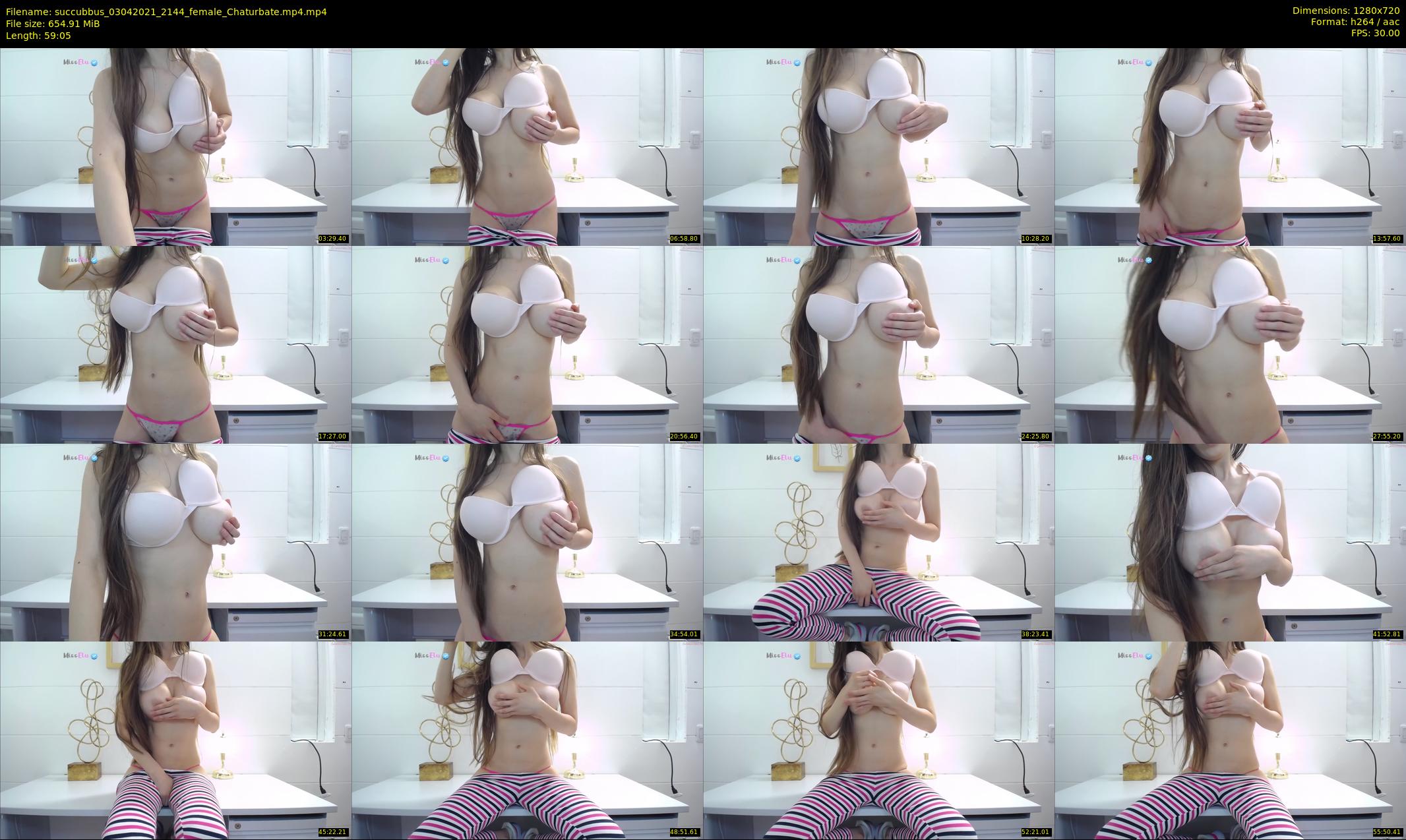 succubbus — 60 minute Chaturbate female cam show recording, 720p, Apr 3, 2021