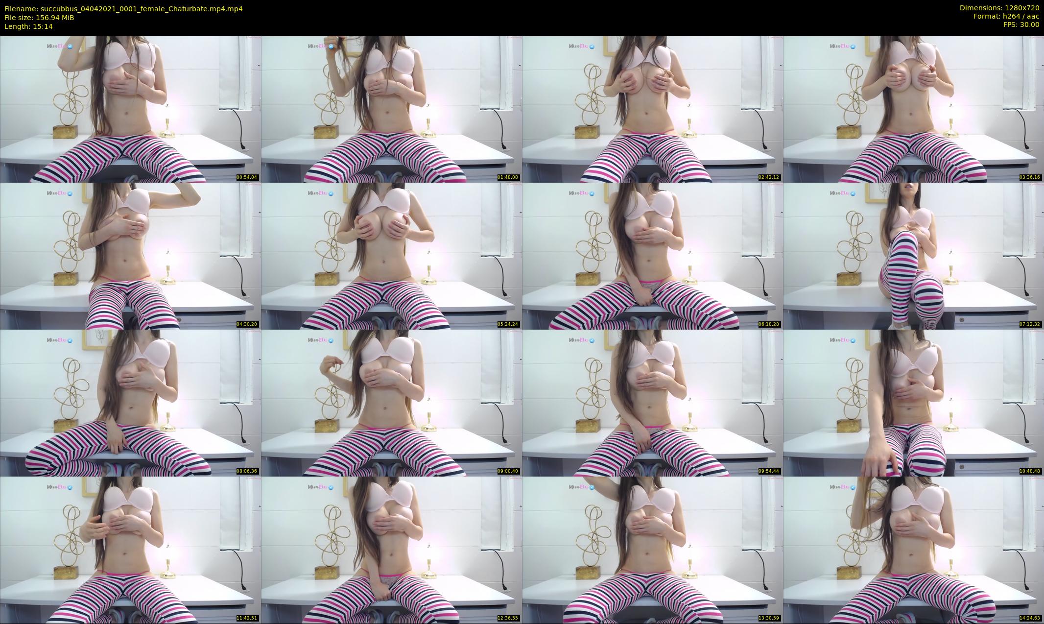 succubbus — 16 minute Chaturbate female cam show recording, 720p, Apr 4, 2021