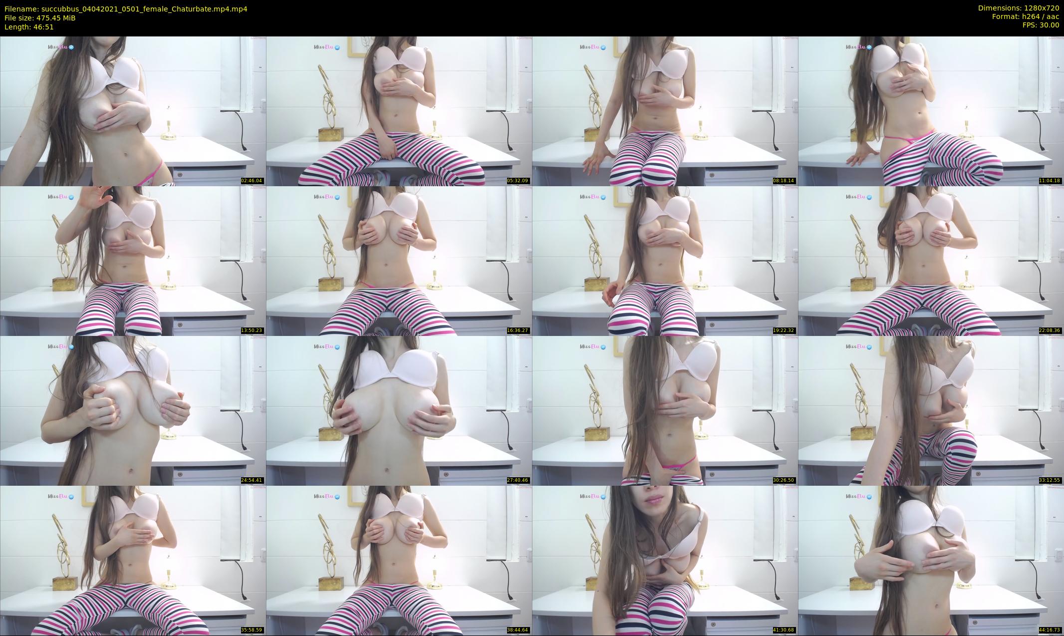succubbus — 47 minute Chaturbate female cam show recording, 720p, Apr 4, 2021