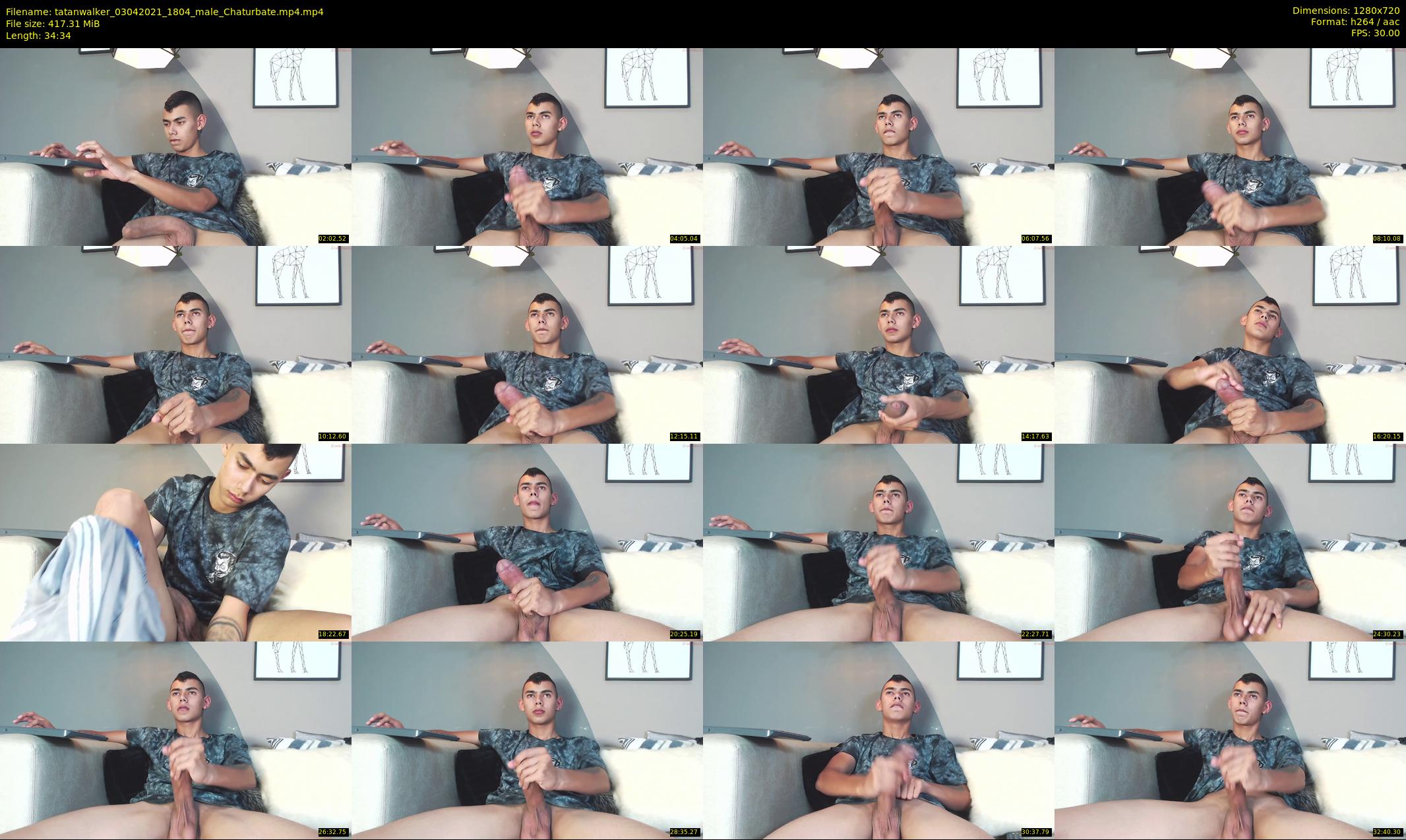 tatanwalker — 35 minute Chaturbate male cam show recording, 720p, Apr 3, 2021