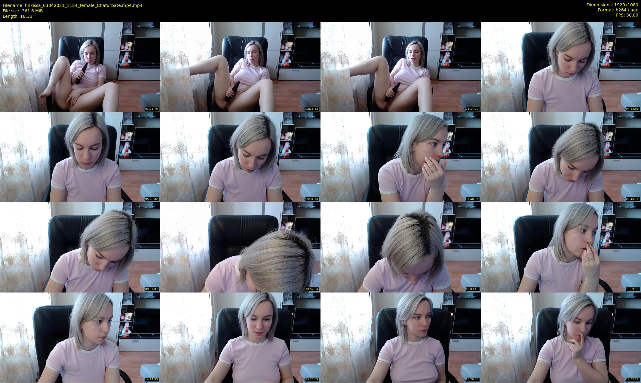 tinkissa — 19 minute Chaturbate couple cam show recording, 1080p, Apr 3, 2021