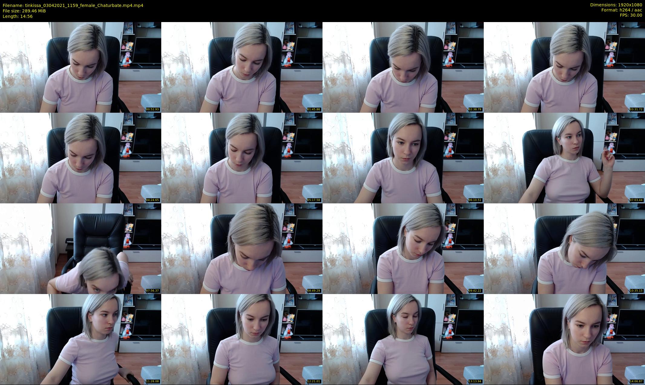 tinkissa — 15 minute Chaturbate couple cam show recording, 1080p, Apr 3, 2021