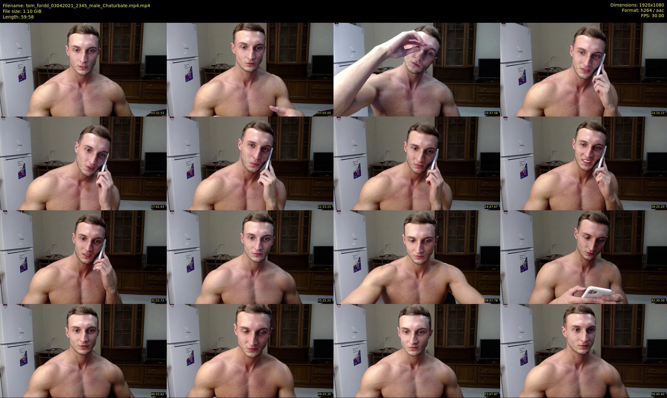 tom_fordd — 60 minute Chaturbate male cam show recording, 1080p, Apr 3, 2021