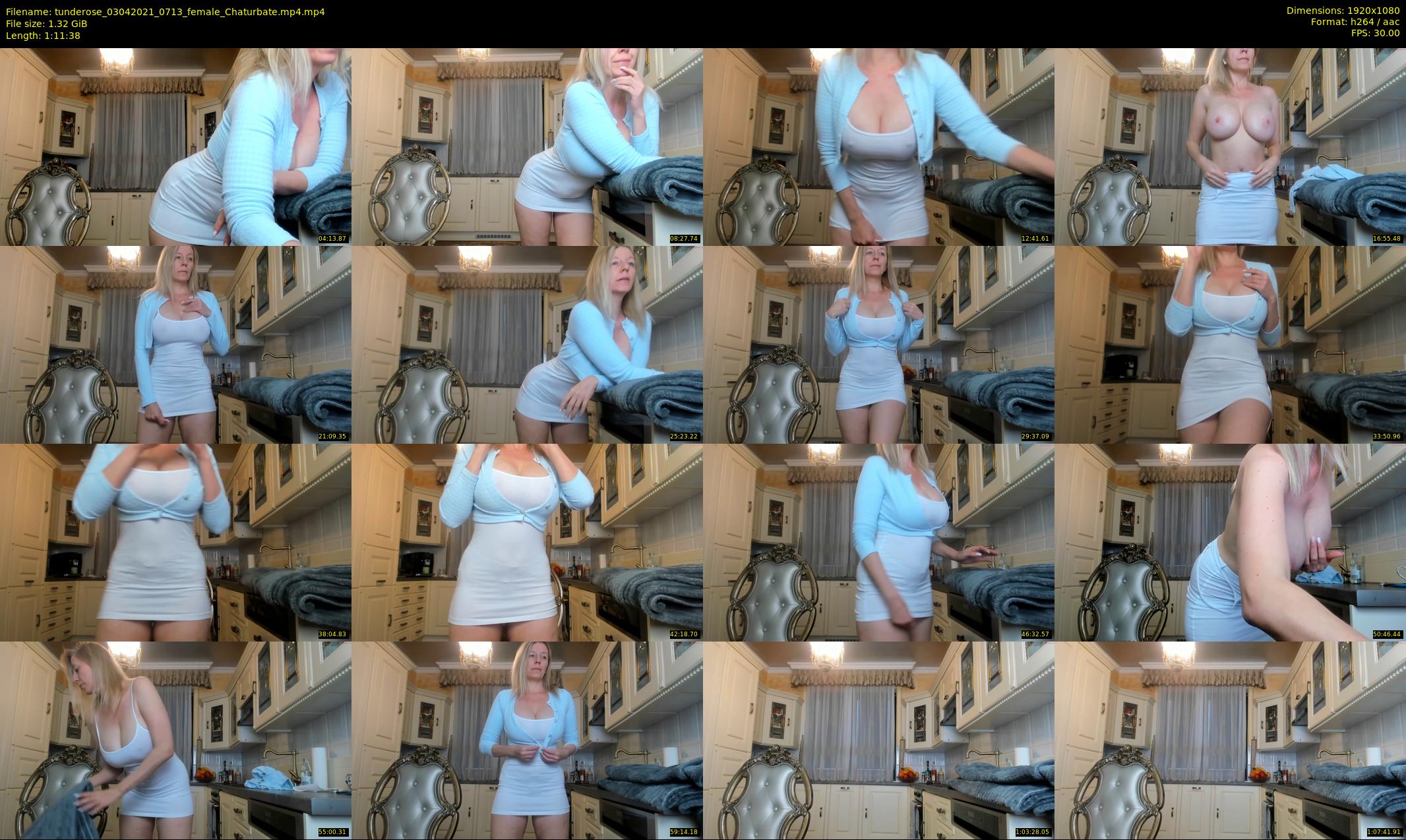 tunderose — 72 minute Chaturbate female cam show recording, 1080p, Apr 3, 2021