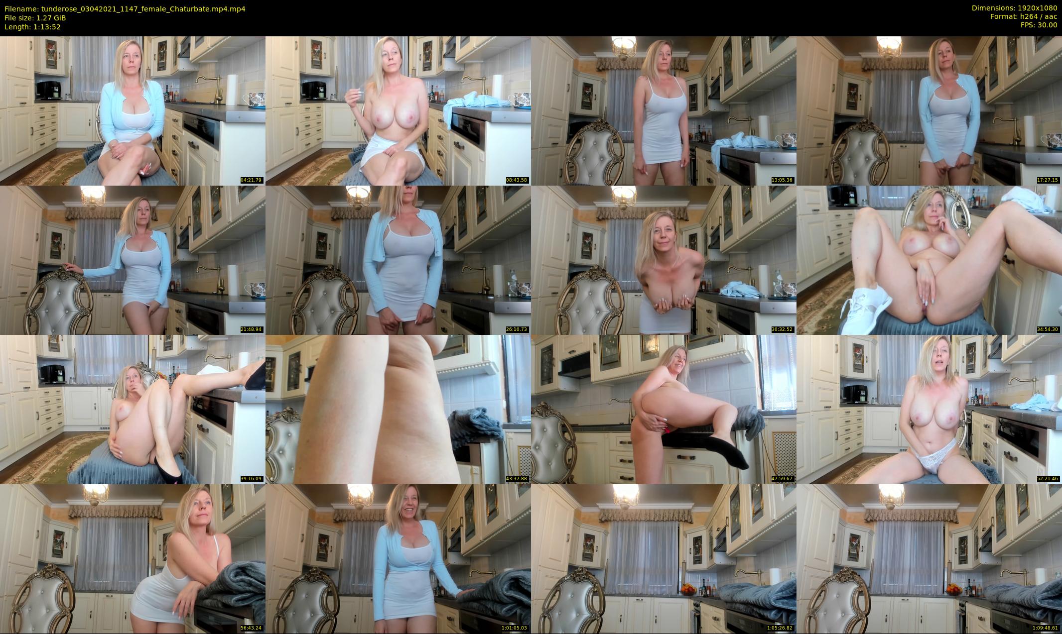 tunderose — 74 minute Chaturbate female cam show recording, 1080p, Apr 3, 2021