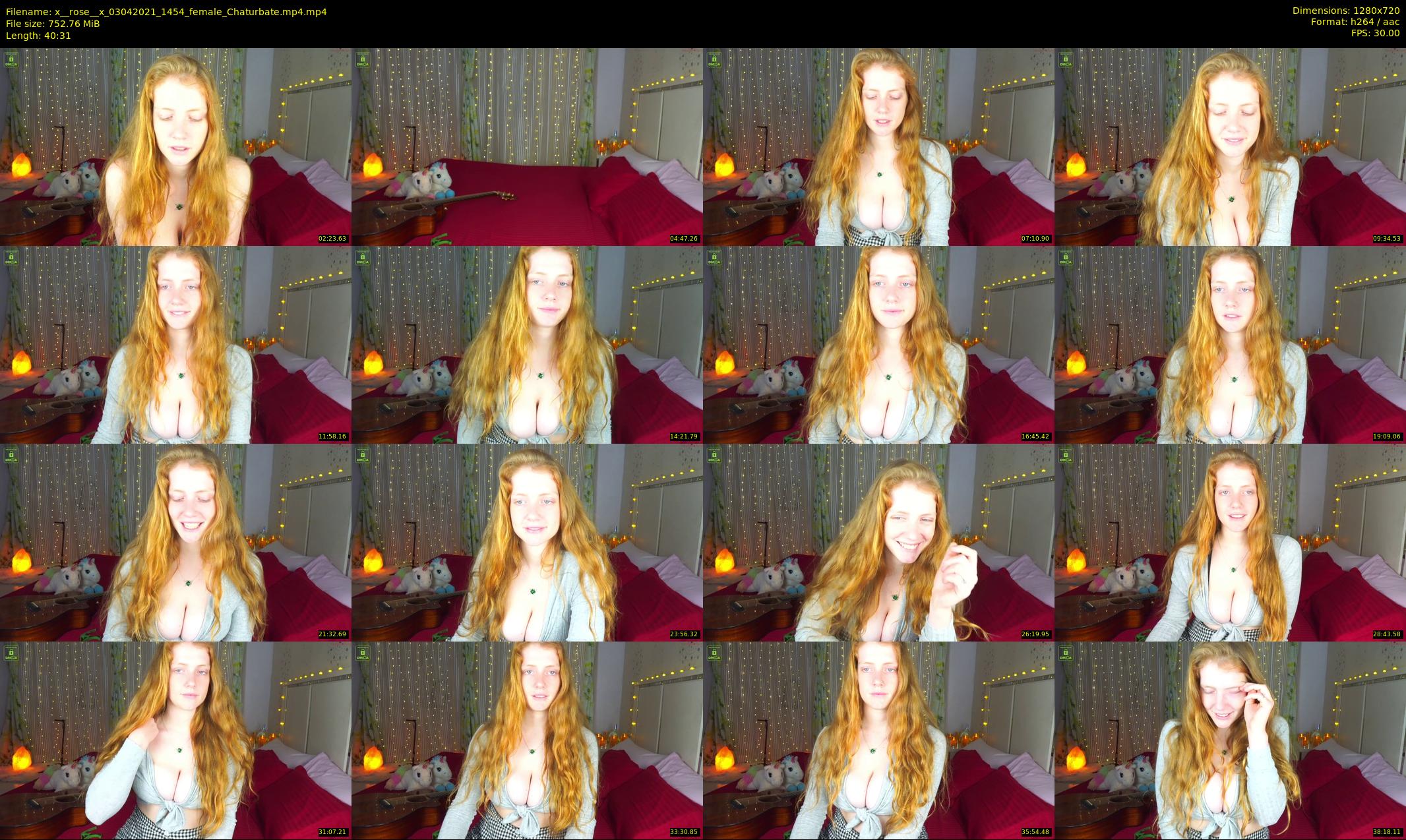 x__rose__x — 41 minute Chaturbate female cam show recording, 720p, Apr 3, 2021