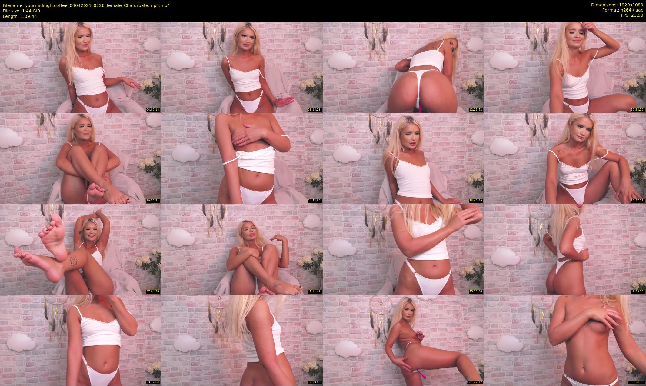 yourmidnightcoffee — 70 minute Chaturbate female cam show recording, 1080p, Apr 4, 2021