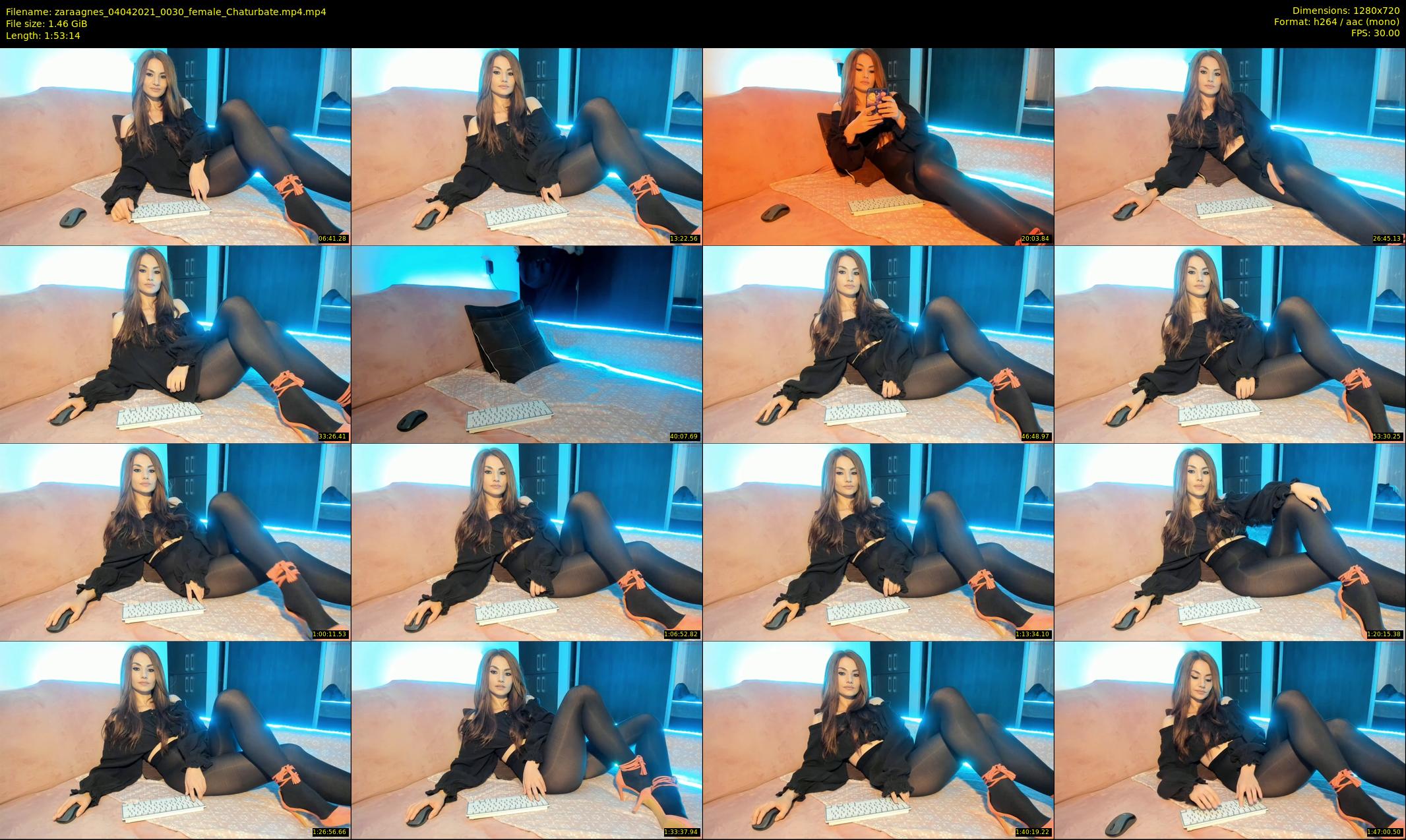 zaraagnes — 114 minute Chaturbate female cam show recording, 720p, Apr 4, 2021