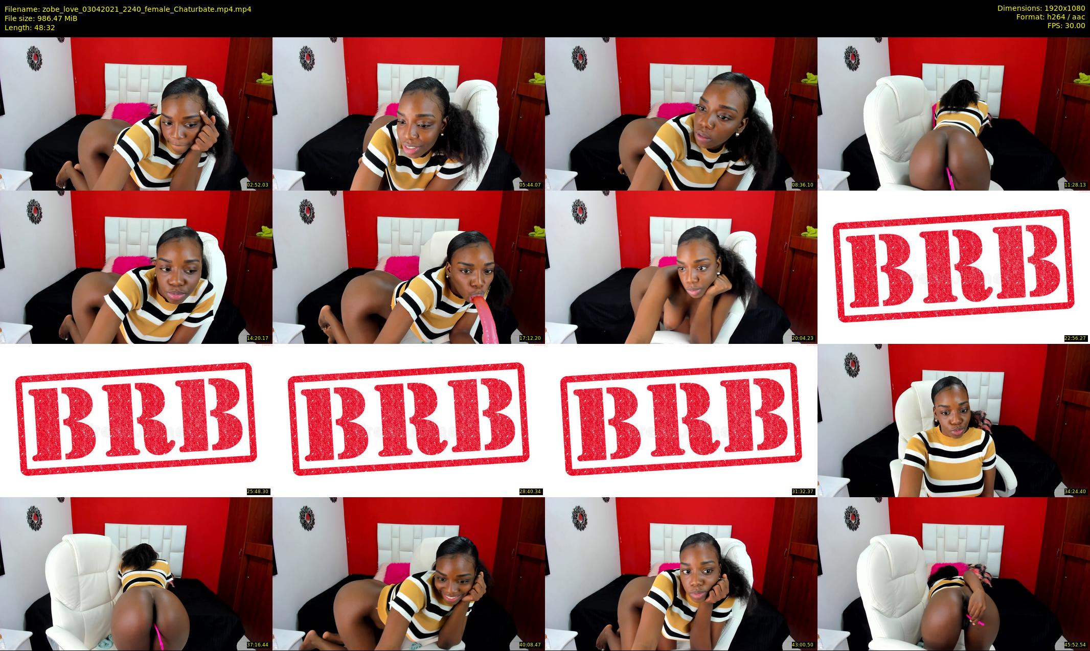 zobe_love — 49 minute Chaturbate female cam show recording, 1080p, Apr 3, 2021