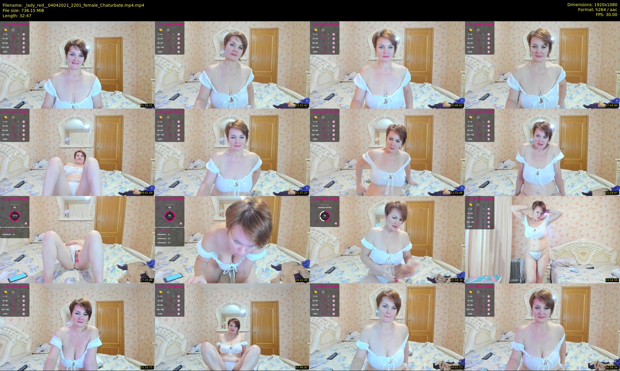 _lady_red_ — 33 minute Chaturbate female cam show recording, 1080p, Apr 4, 2021
