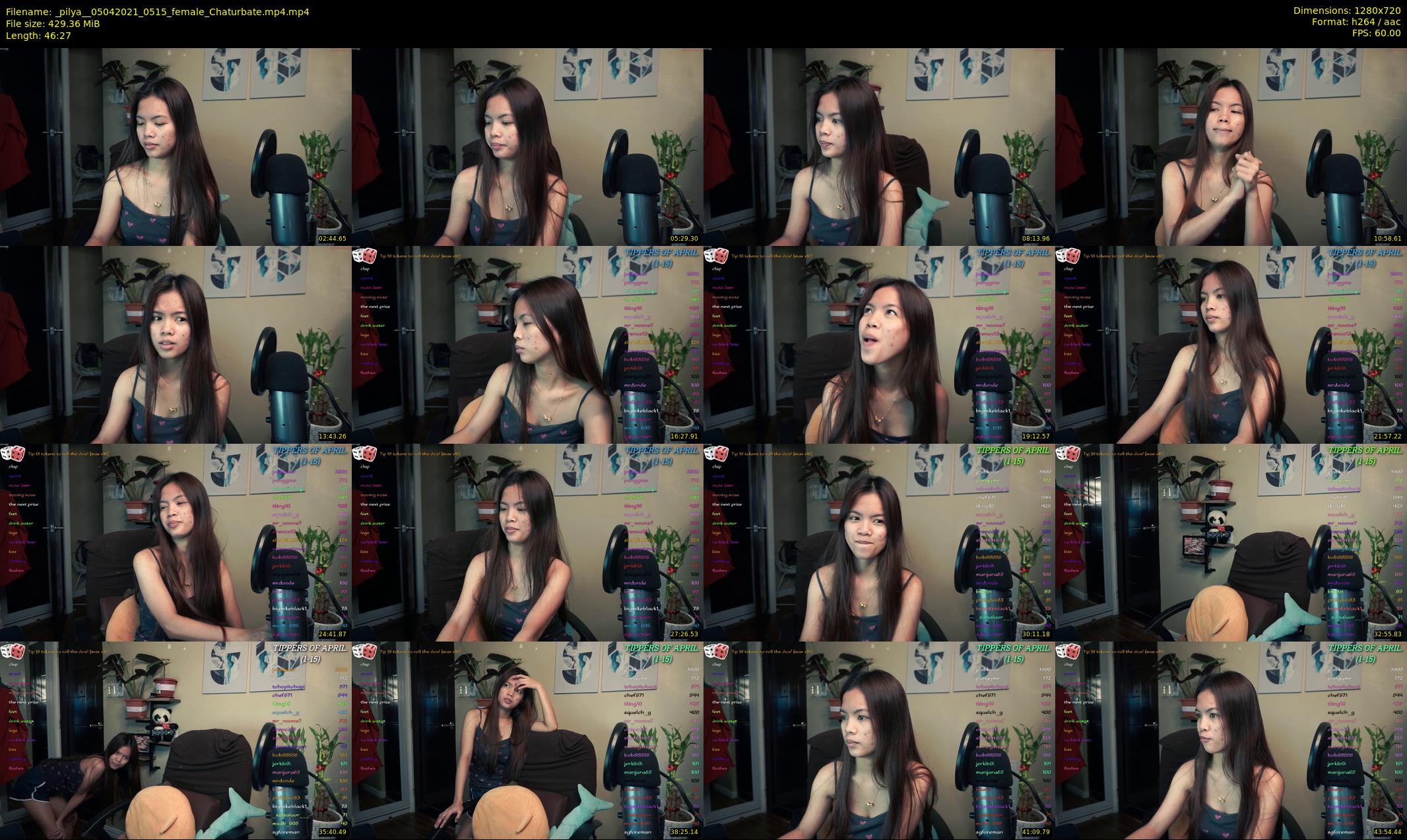 _pilya_ — 47 minute Chaturbate female cam show recording, 720p, Apr 5, 2021
