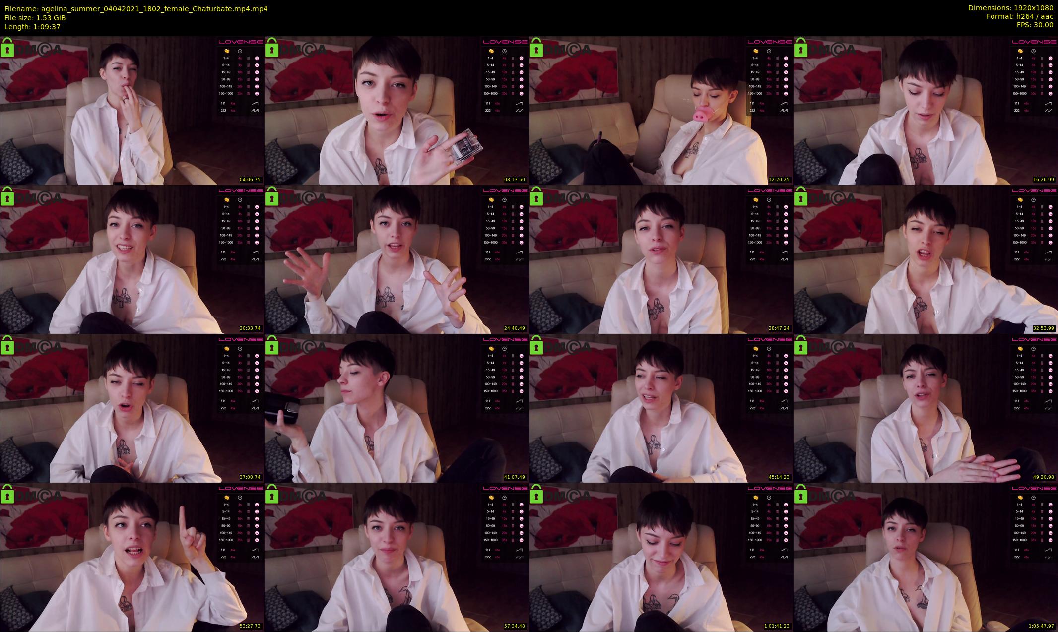 agelina_summer — 70 minute Chaturbate female cam show recording, 1080p, Apr 4, 2021