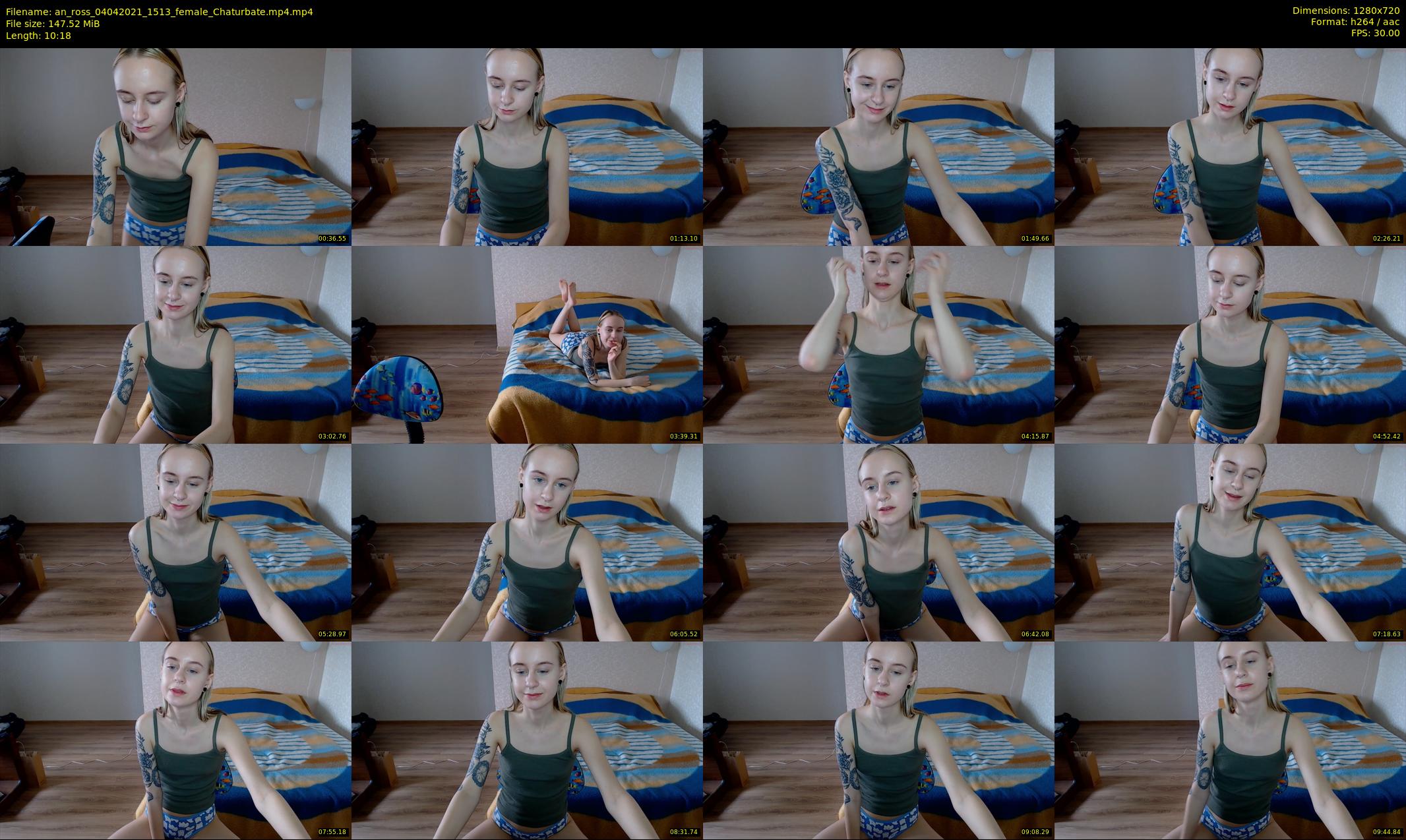 an_ross — 11 minute Chaturbate female cam show recording, 720p, Apr 4, 2021