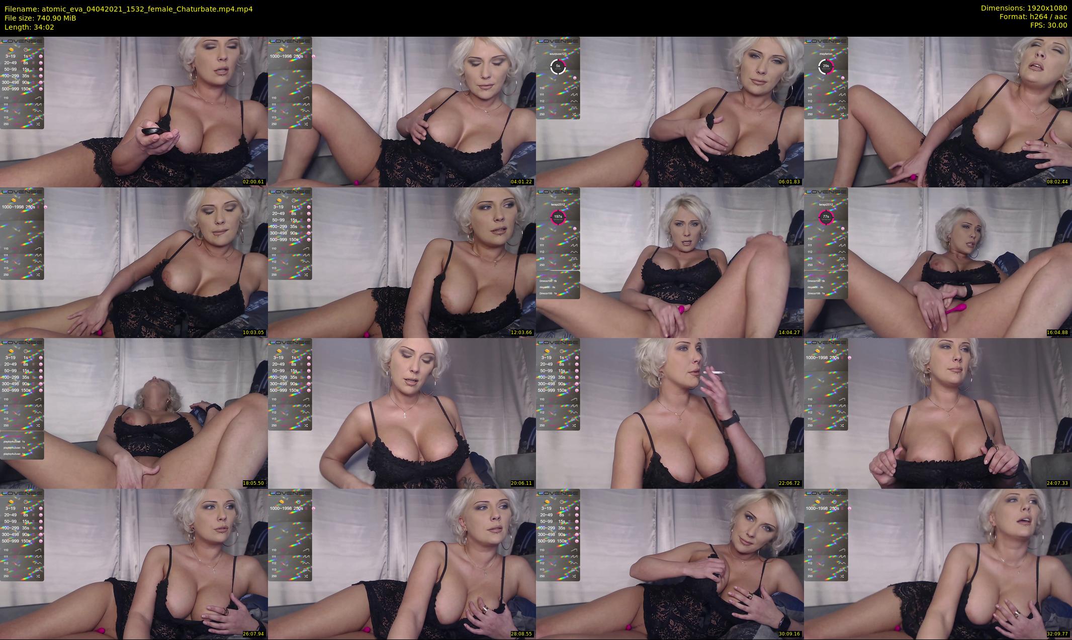 atomic_eva — 35 minute Chaturbate female cam show recording, 1080p, Apr 4, 2021