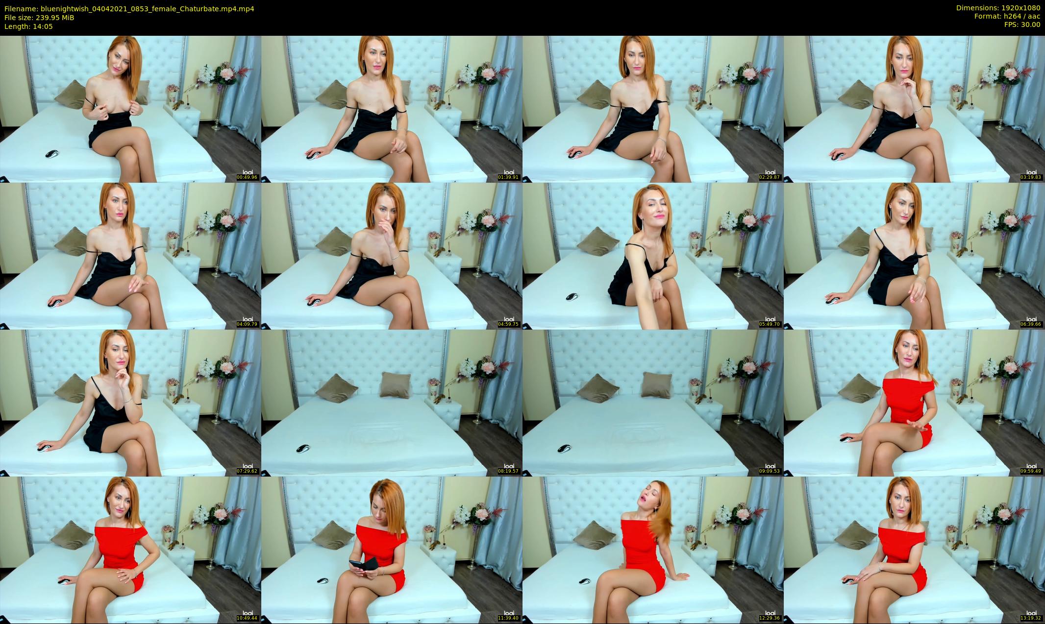 bluenightwish — 15 minute Chaturbate female cam show recording, 1080p, Apr 4, 2021