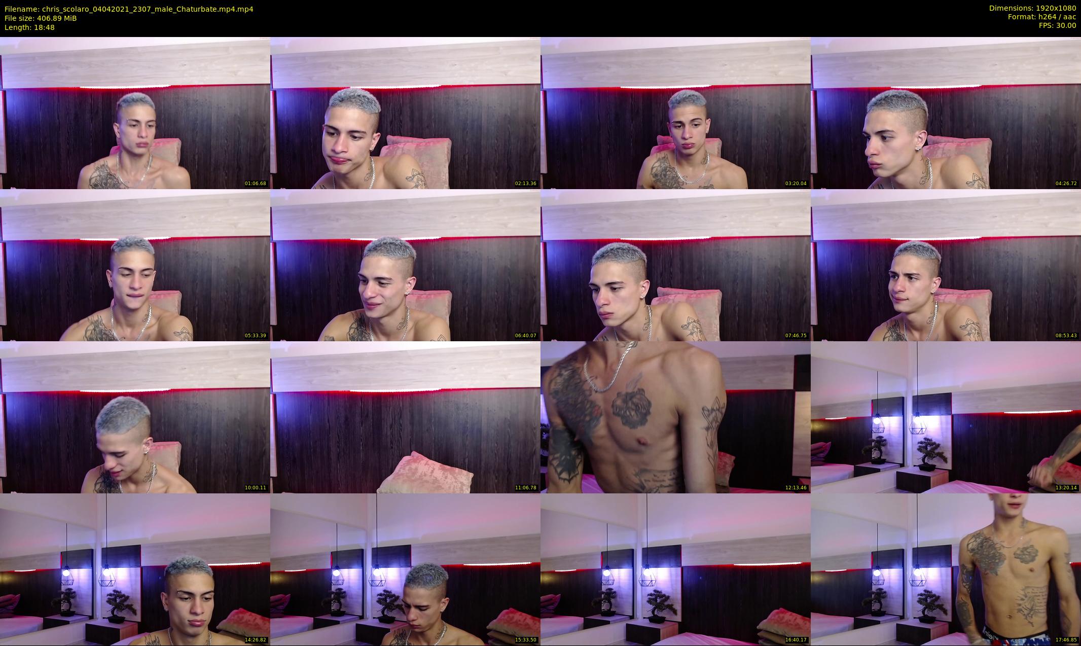 chris_scolaro — 19 minute Chaturbate male cam show recording, 1080p, Apr 4, 2021