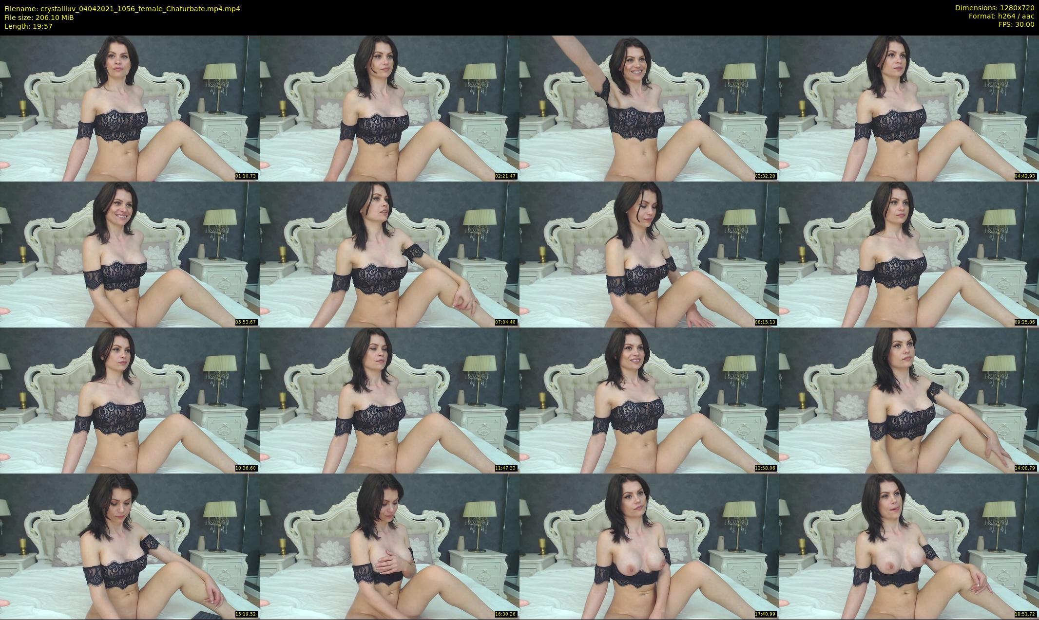 crystallluv — 20 minute Chaturbate female cam show recording, 720p, Apr 4, 2021