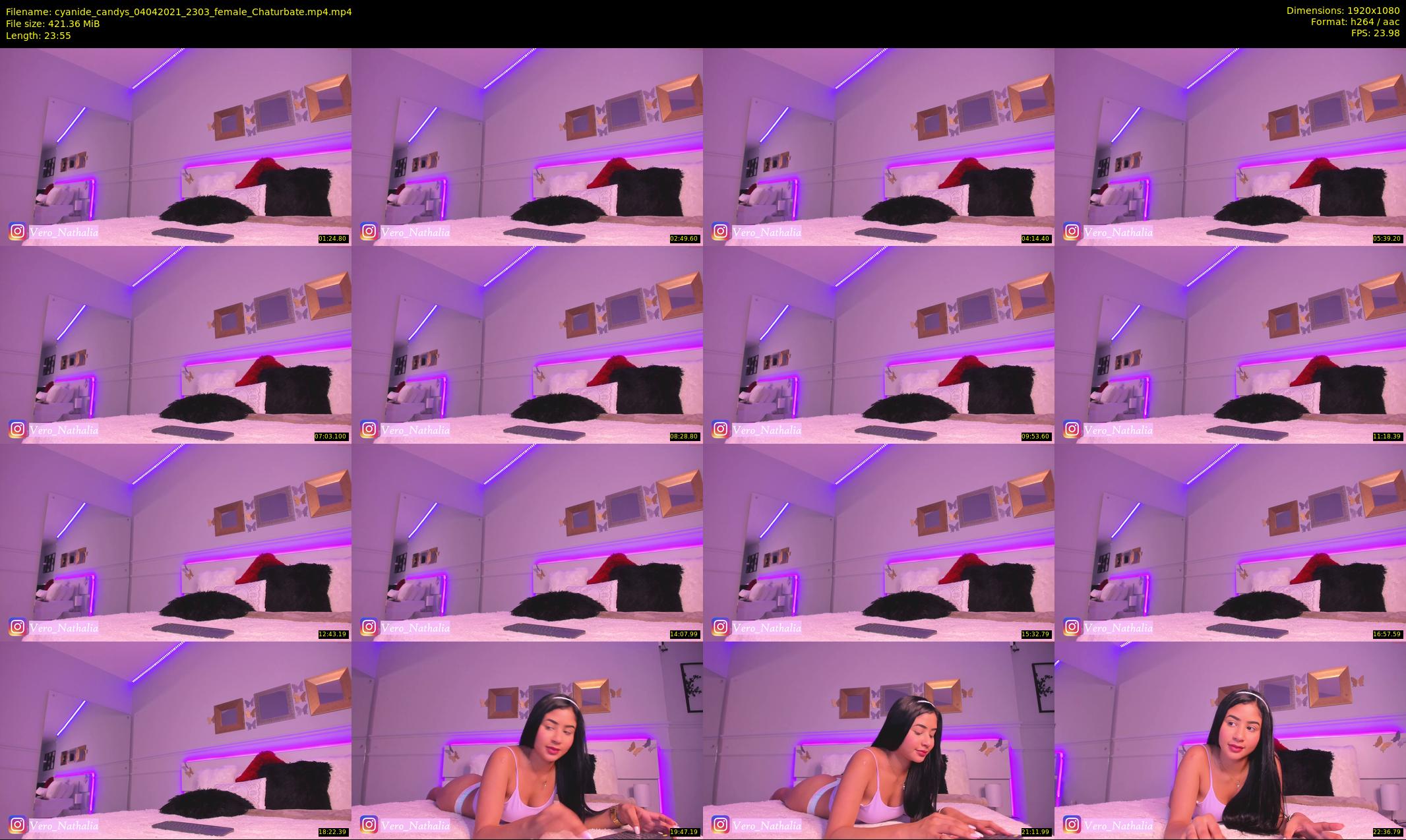 cyanide_candys — 24 minute Chaturbate female cam show recording, 1080p, Apr 4, 2021