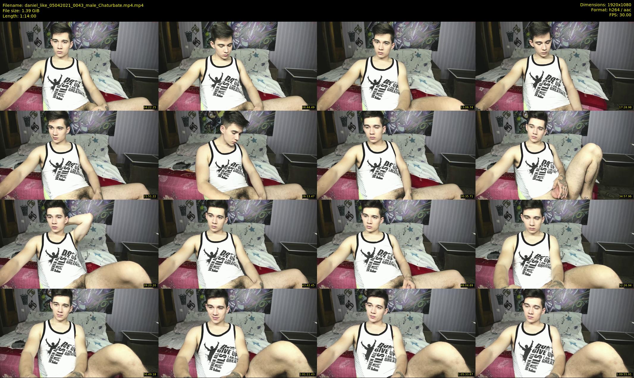 daniel_like — 74 minute Chaturbate male cam show recording, 1080p, Apr 5, 2021
