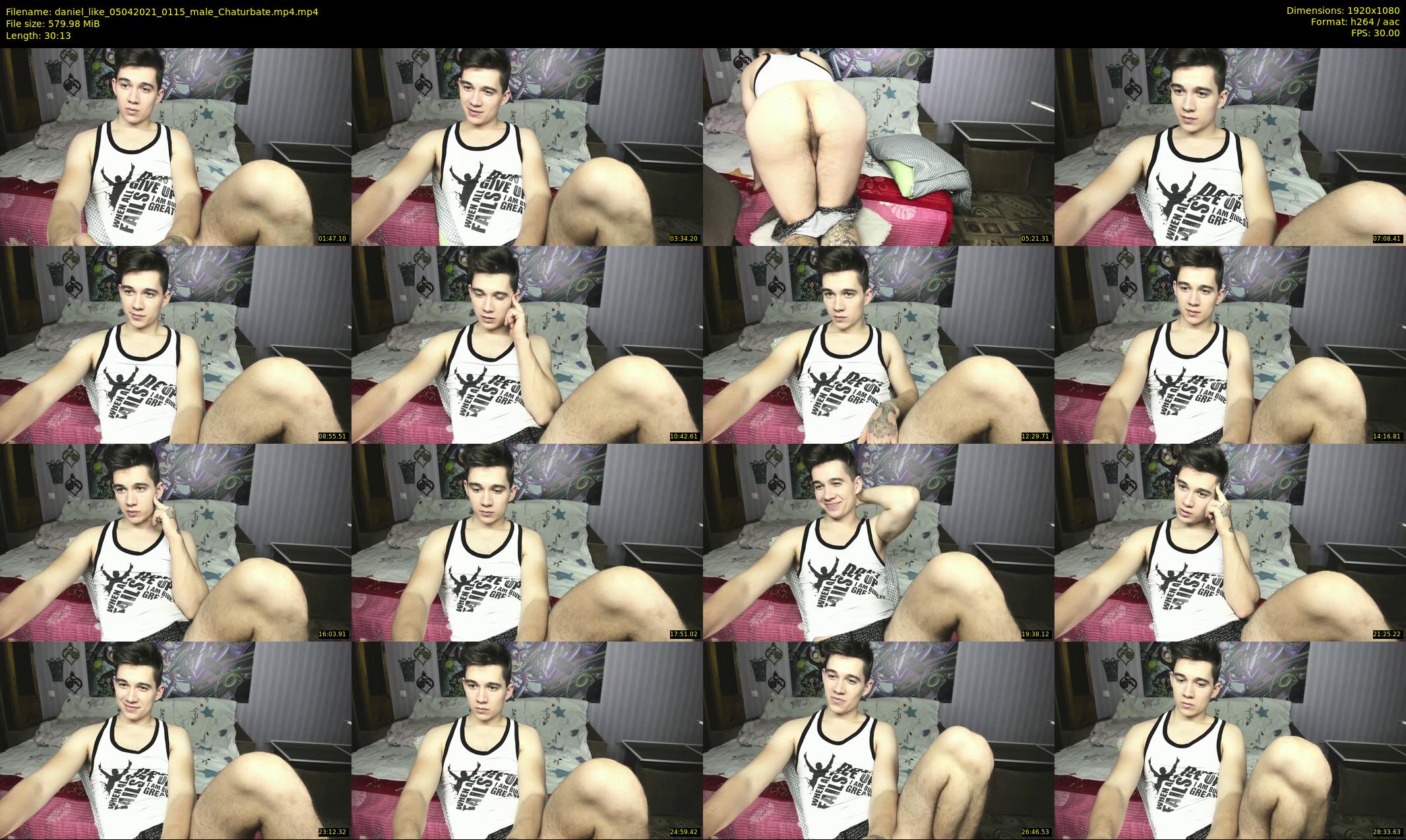 daniel_like — 31 minute Chaturbate male cam show recording, 1080p, Apr 5, 2021