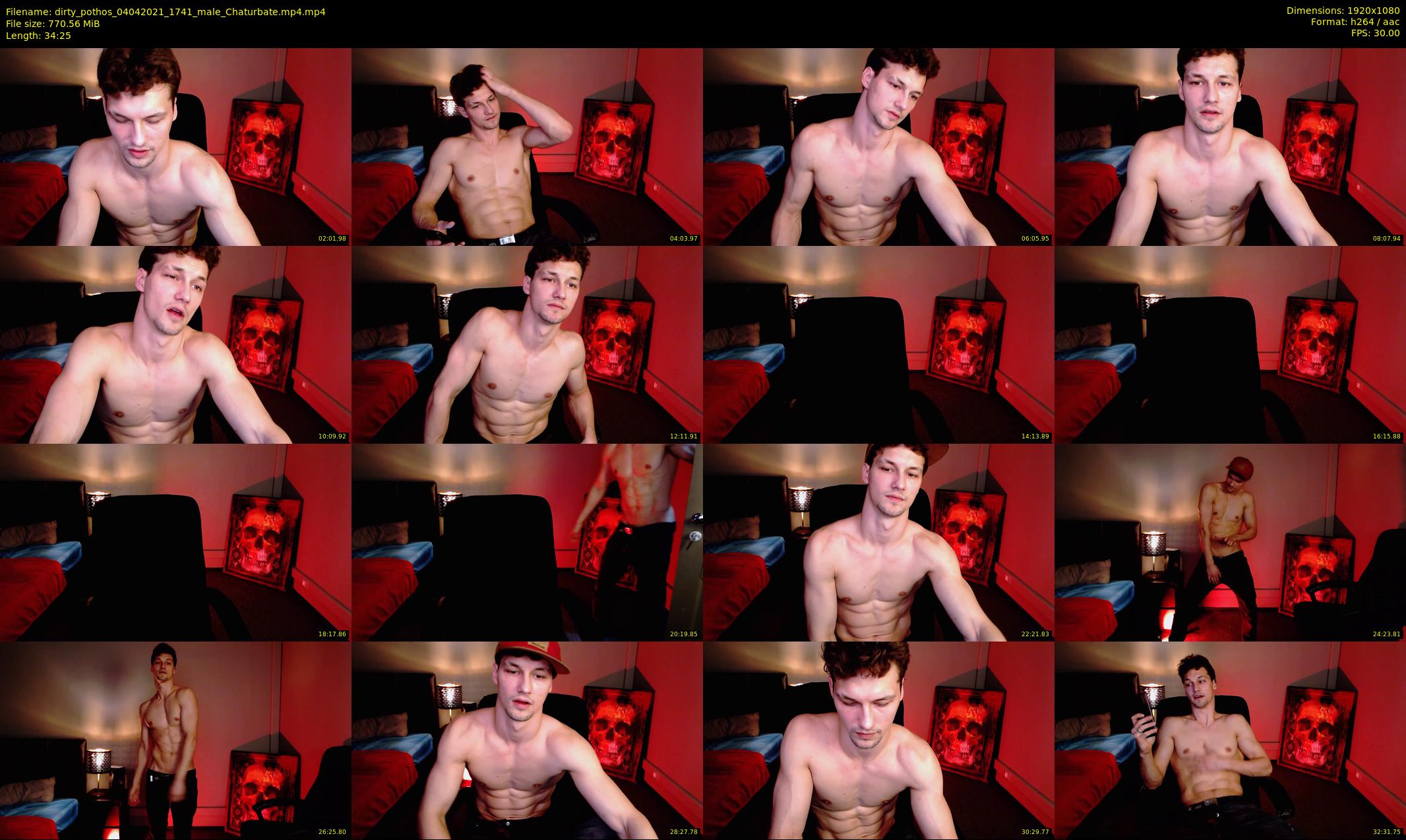 dirty_pothos — 35 minute Chaturbate male cam show recording, 1080p, Apr 4, 2021