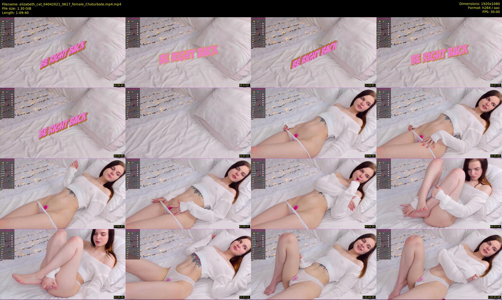 elizabeth_cat — 70 minute Chaturbate female cam show recording, 1080p, Apr 4, 2021