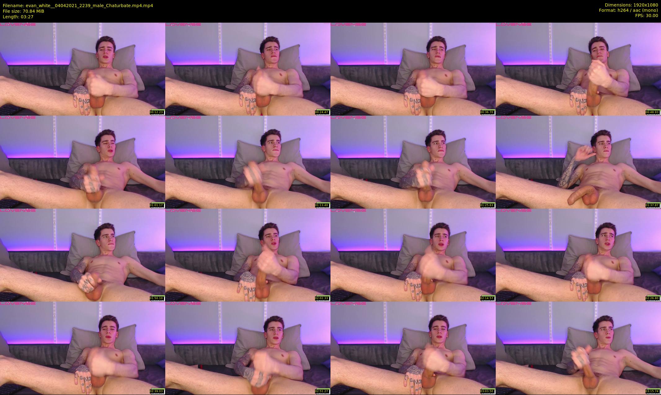 evan_white_ — 4 minute Chaturbate male cam show recording, 1080p, Apr 4, 2021