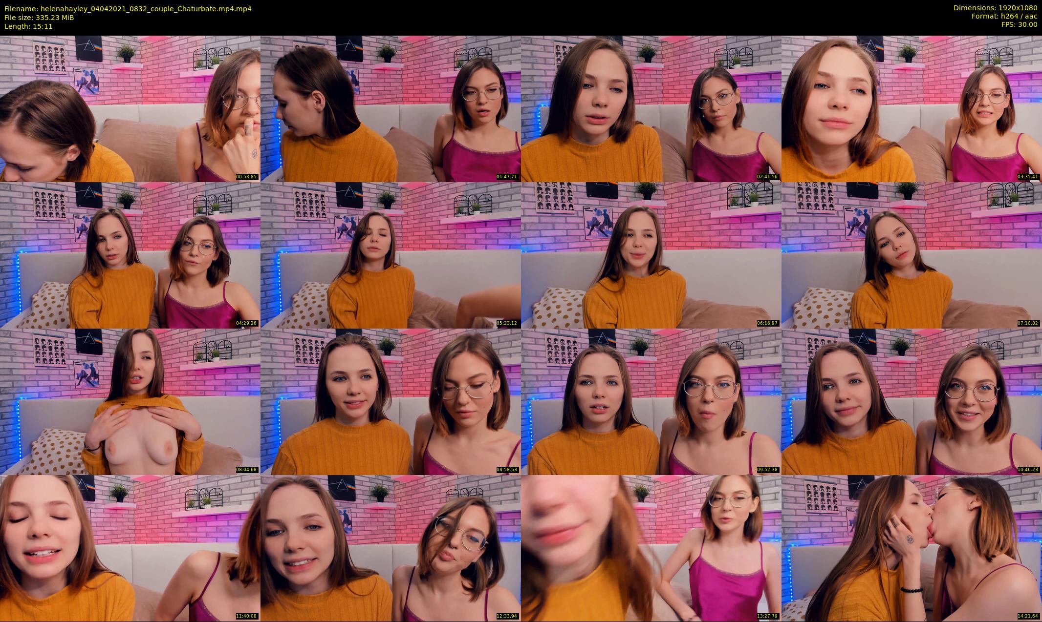 helenahayley — 16 minute Chaturbate female cam show recording, 1080p, Apr 4, 2021