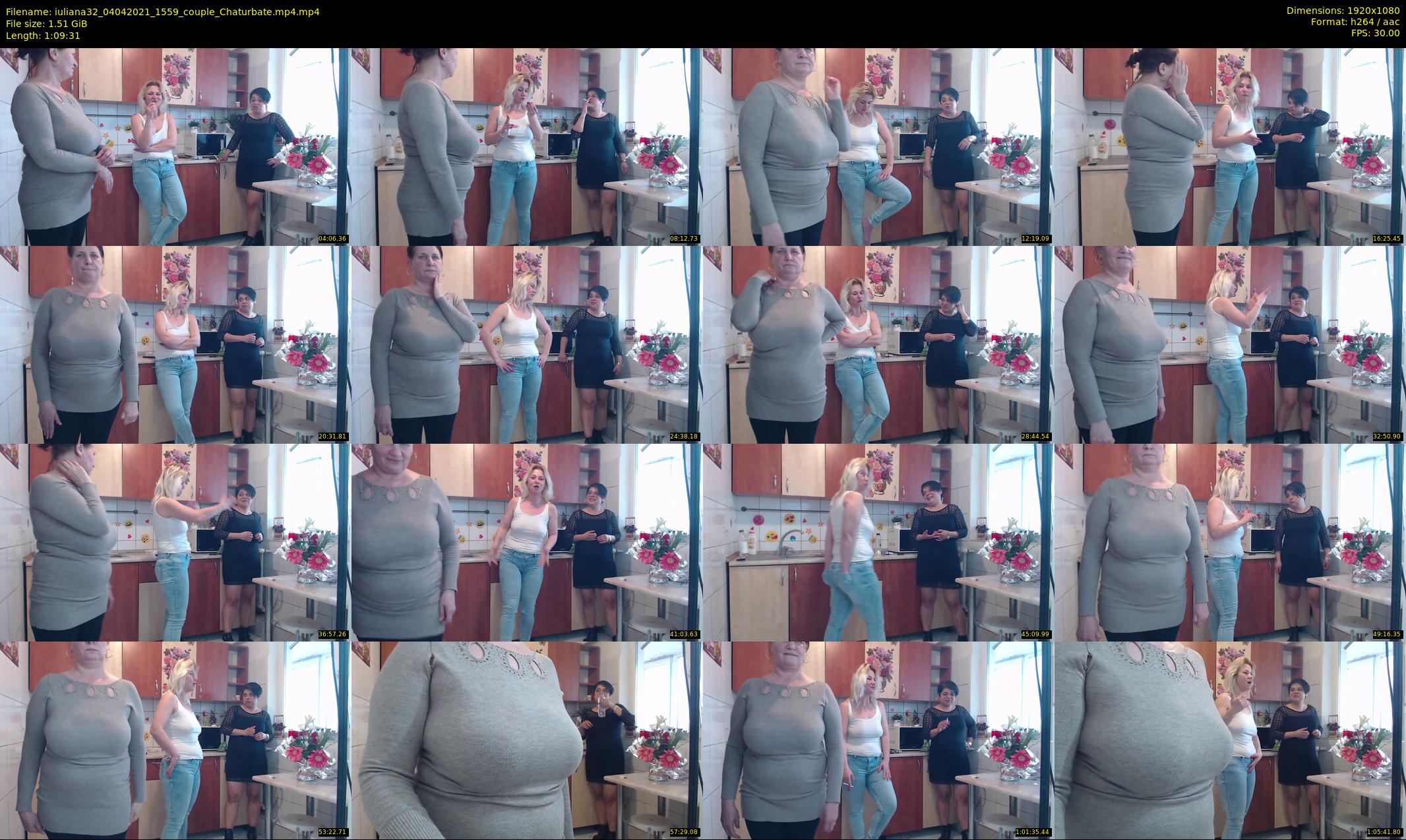 iuliana32 — 70 minute Chaturbate couple cam show recording, 1080p, Apr 4, 2021