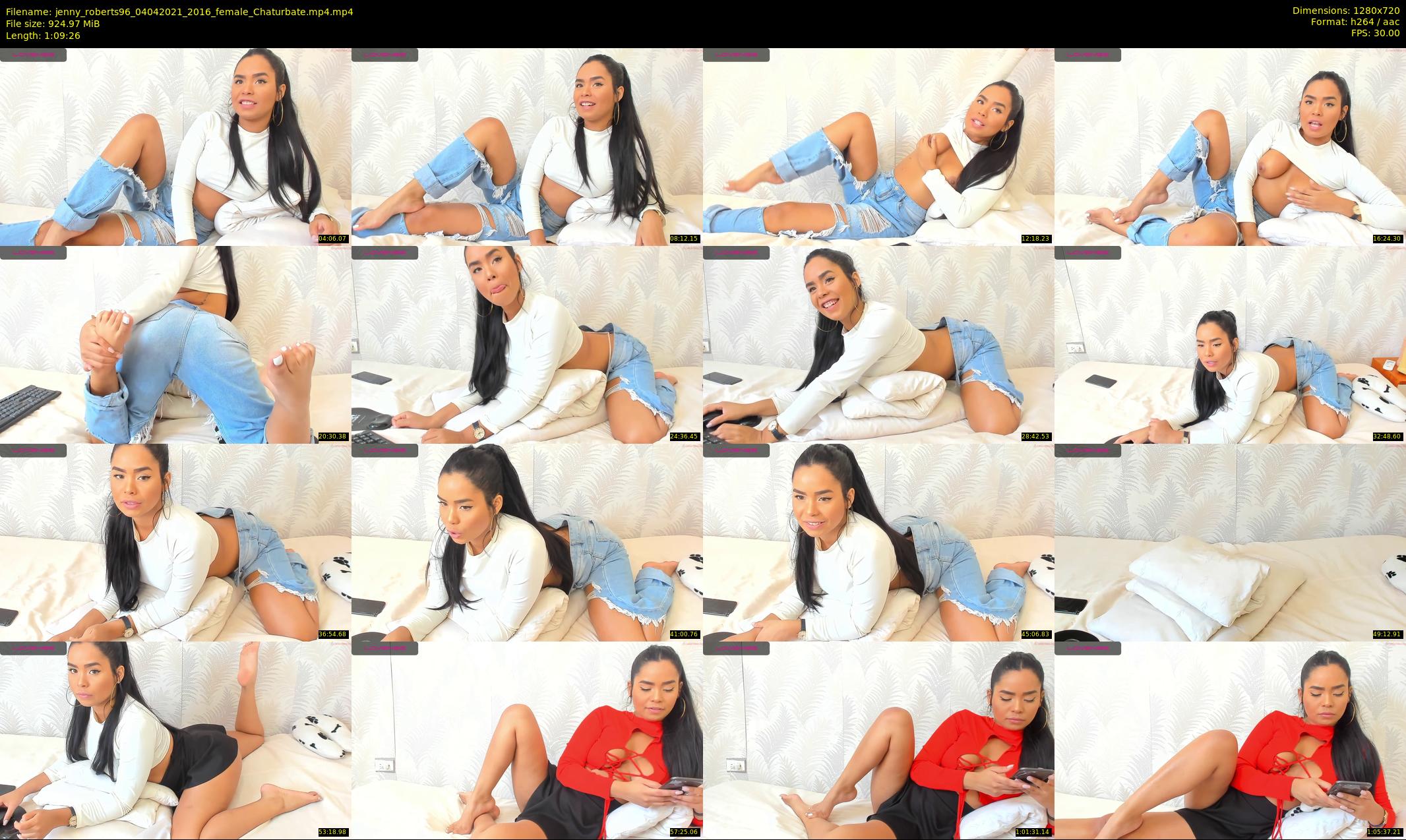 jenny_roberts96 — 70 minute Chaturbate female cam show recording, 720p, Apr 4, 2021