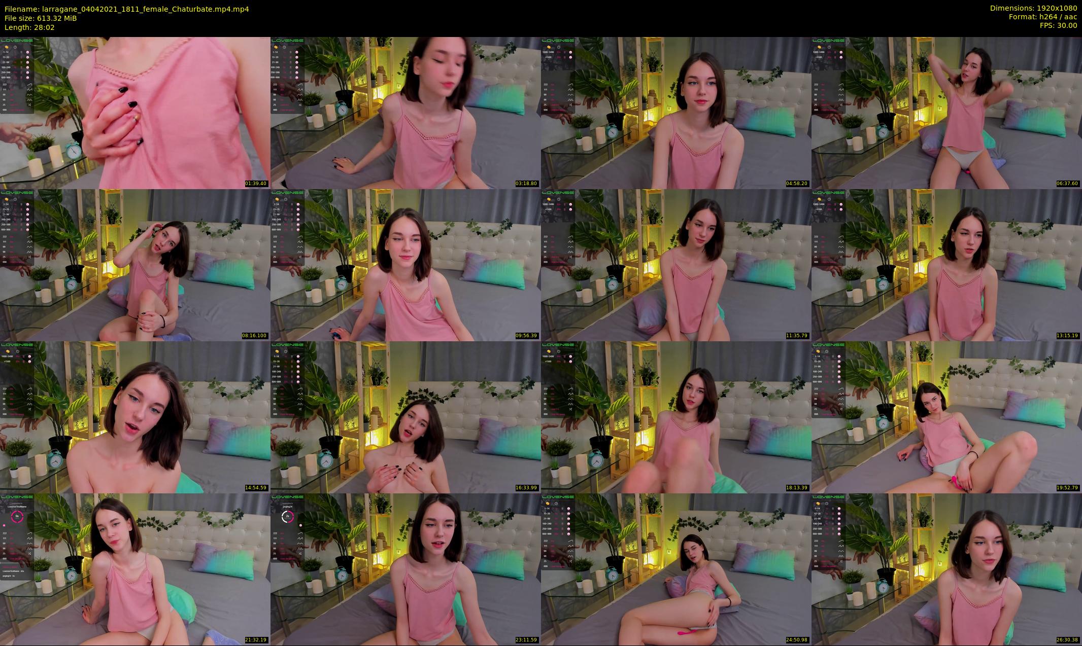 larragane — 29 minute Chaturbate couple cam show recording, 1080p, Apr 4, 2021