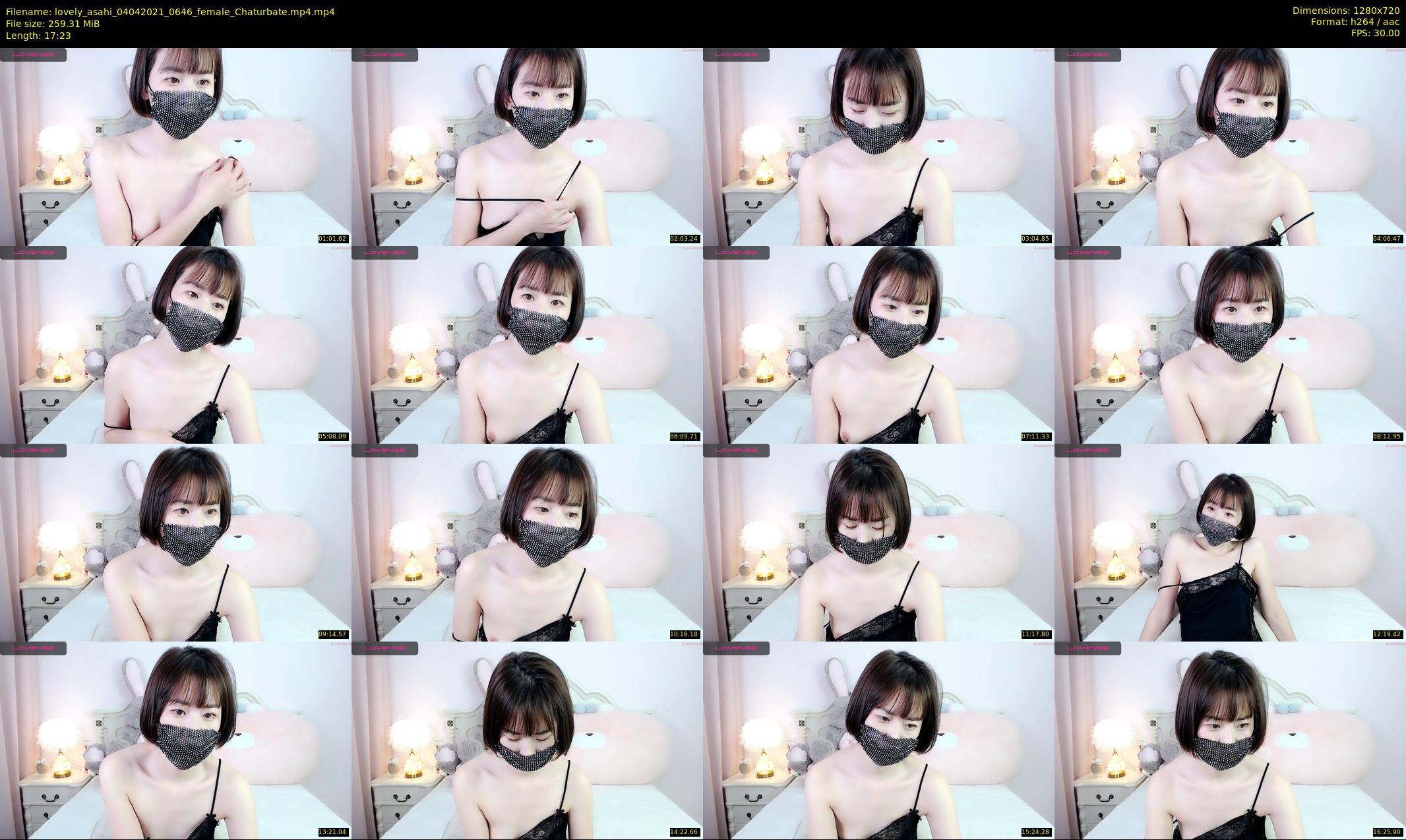 lovely_asahi — 18 minute Chaturbate female cam show recording, 720p, Apr 4, 2021