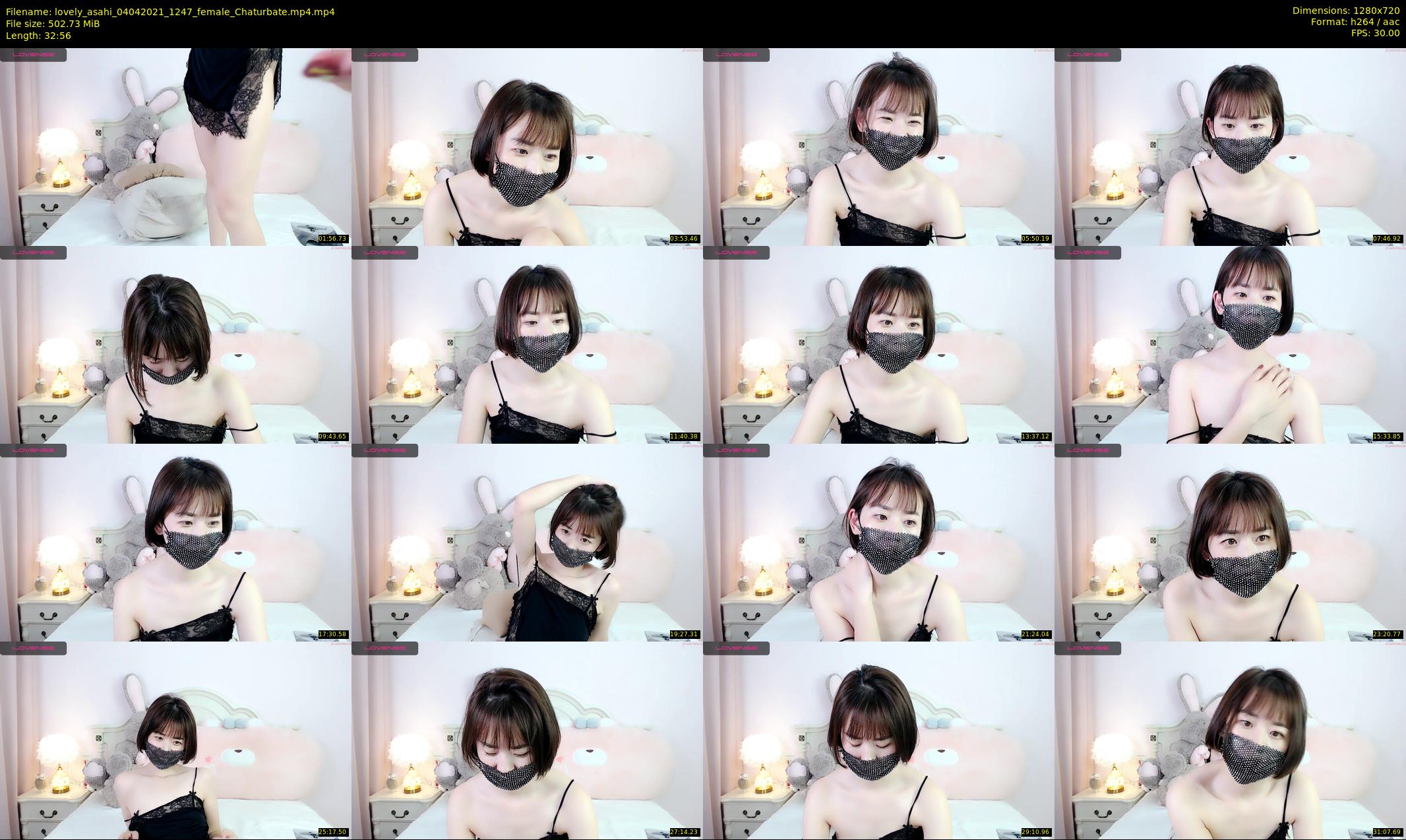 lovely_asahi — 33 minute Chaturbate female cam show recording, 720p, Apr 4, 2021