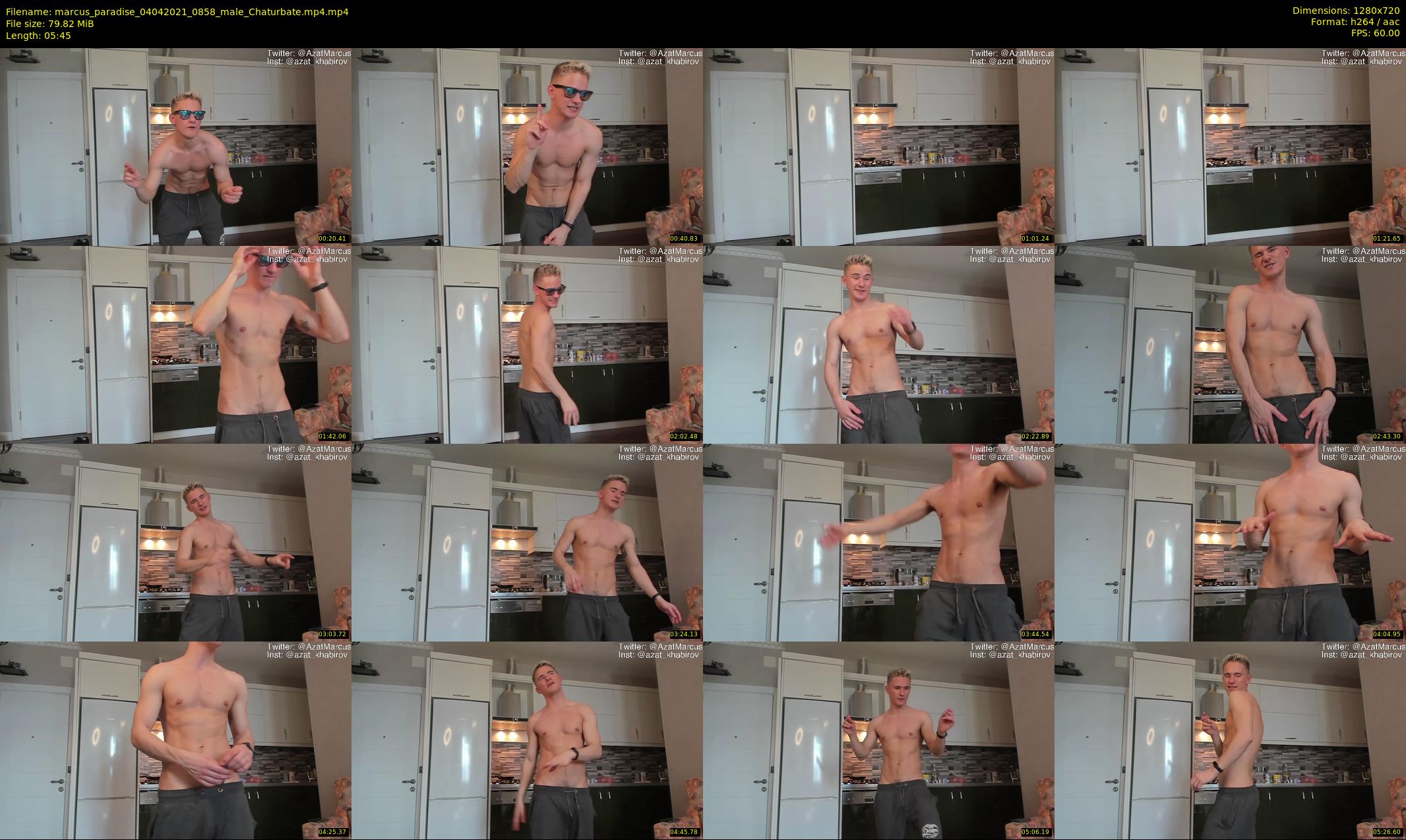 marcus_paradise — 6 minute Chaturbate male cam show recording, 720p, Apr 4, 2021