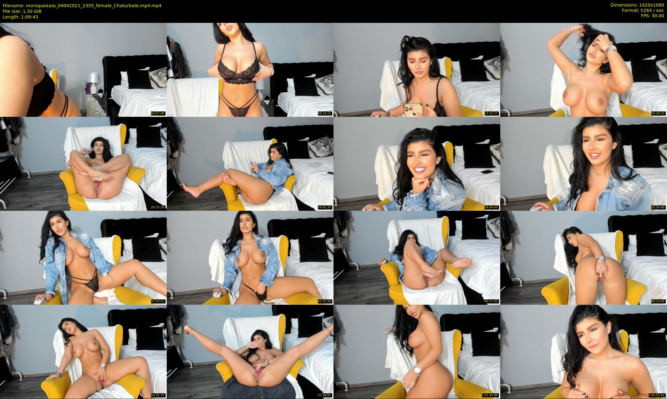 moniqueeass — 70 minute Chaturbate female cam show recording, 1080p, Apr 4, 2021