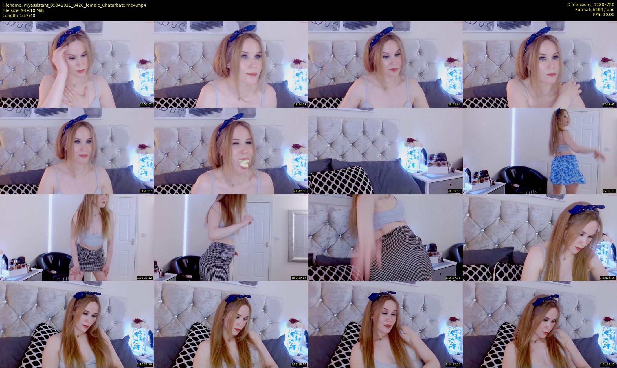 myassistant — 118 minute Chaturbate female cam show recording, 720p, Apr 5, 2021