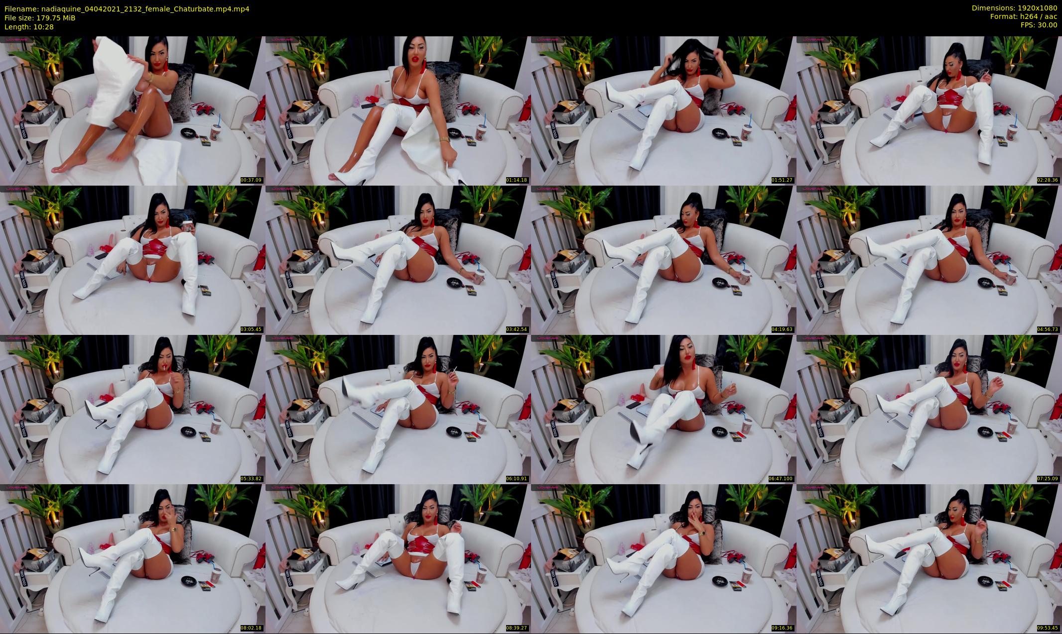 nadiaquine — 11 minute Chaturbate female cam show recording, 1080p, Apr 4, 2021