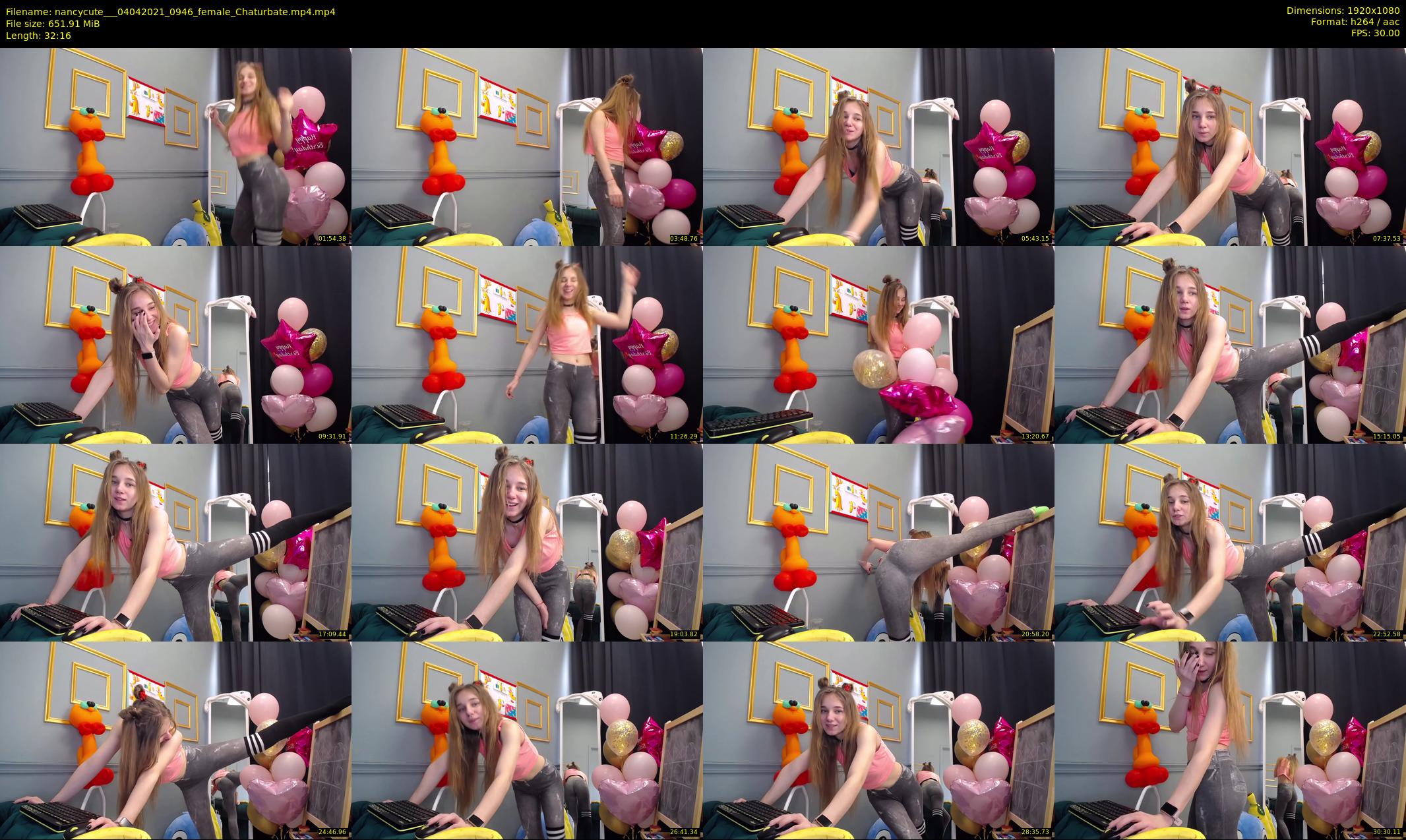 nancycute__ — 33 minute Chaturbate female cam show recording, 1080p, Apr 4, 2021
