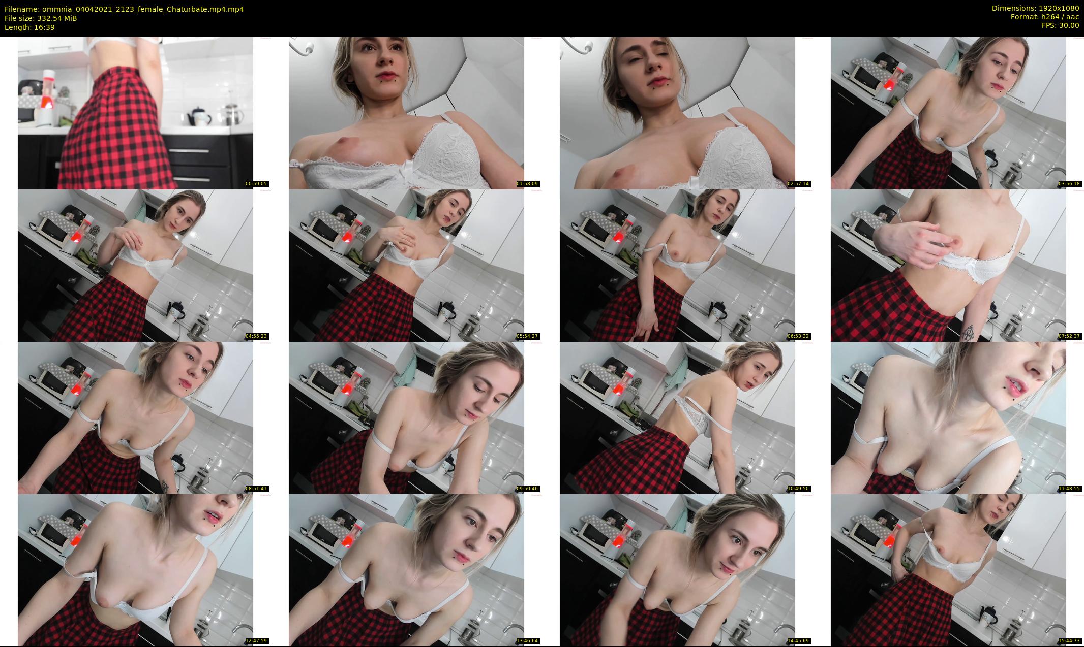 ommnia — 17 minute Chaturbate female cam show recording, 1080p, Apr 4, 2021